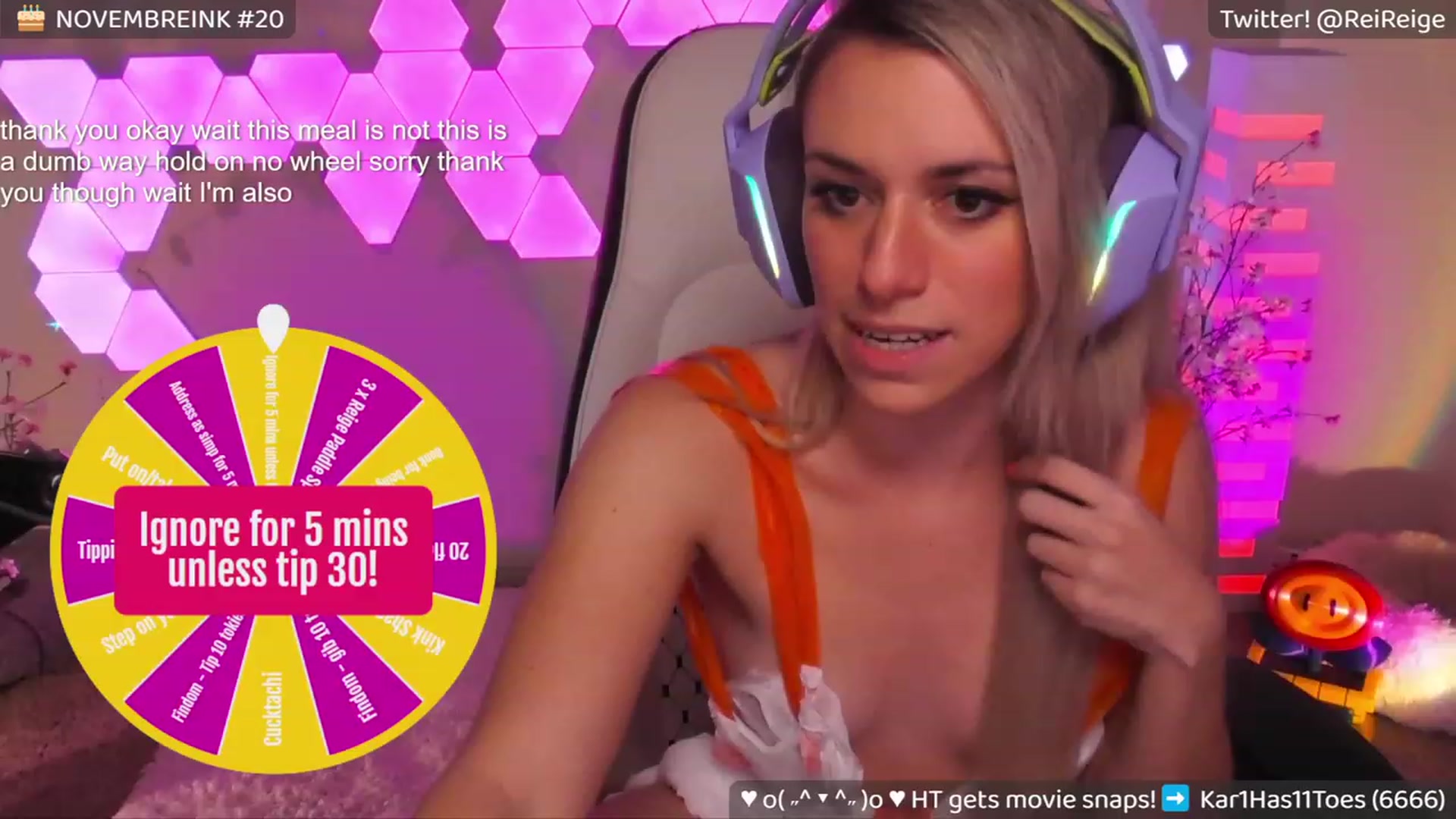 Gallery image thumbnail from Reige's myfreecams stream on, 11/21/2023, 09:18 image 9 of 20