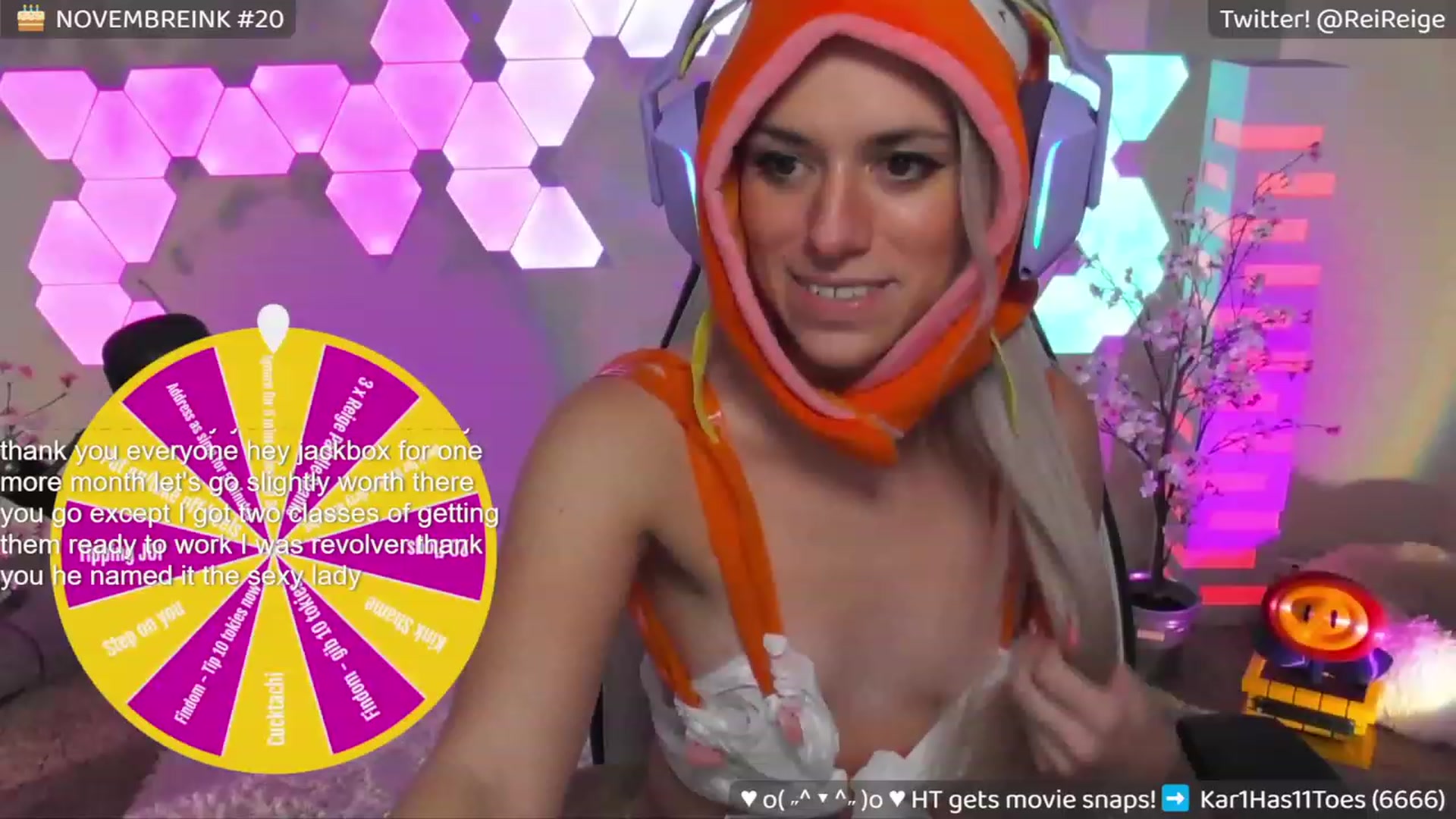 Gallery image thumbnail from Reige's myfreecams stream on, 11/21/2023, 09:18 image 13 of 20
