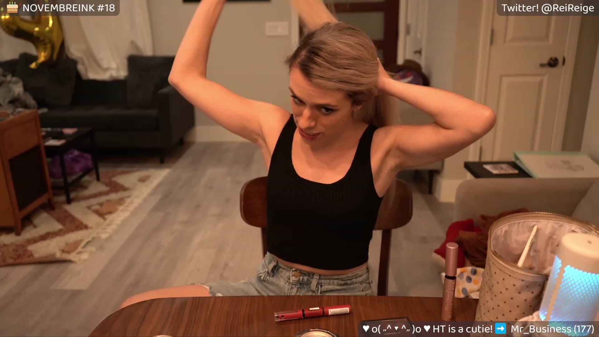 Gallery image thumbnail from Reige's myfreecams stream on, 11/27/2023, 02:20 image 18 of 20