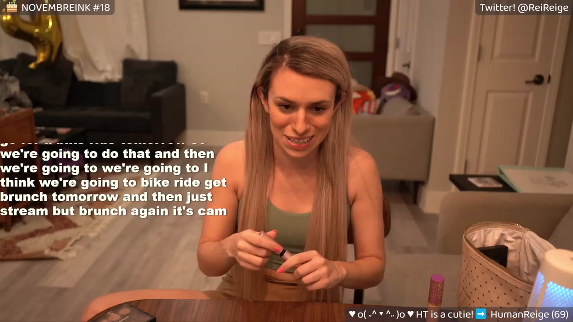 Gallery image thumbnail from Reige's myfreecams stream on, 11/27/2023, 02:20 image 6 of 20