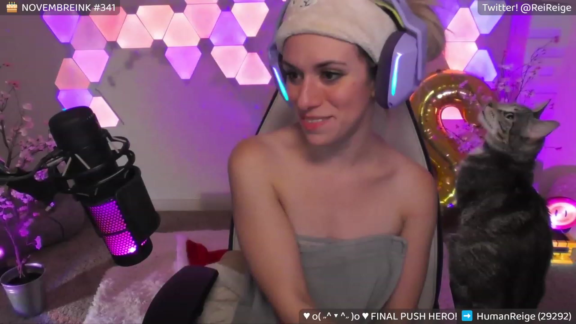 Gallery image thumbnail from Reige's myfreecams stream on, 12/01/2023, 10:38 image 12 of 20