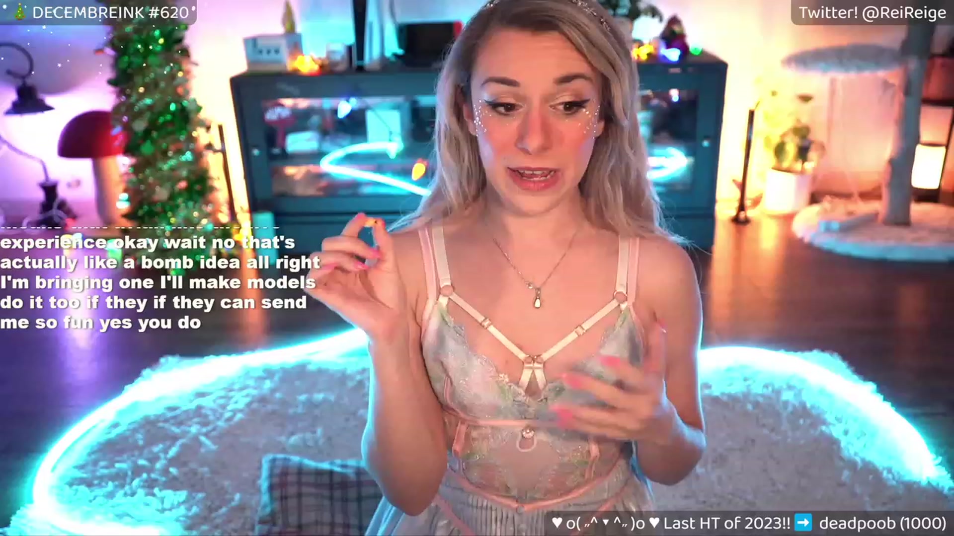 Gallery image thumbnail from Reige's myfreecams stream on, 01/01/2024, 08:32 image 2 of 20
