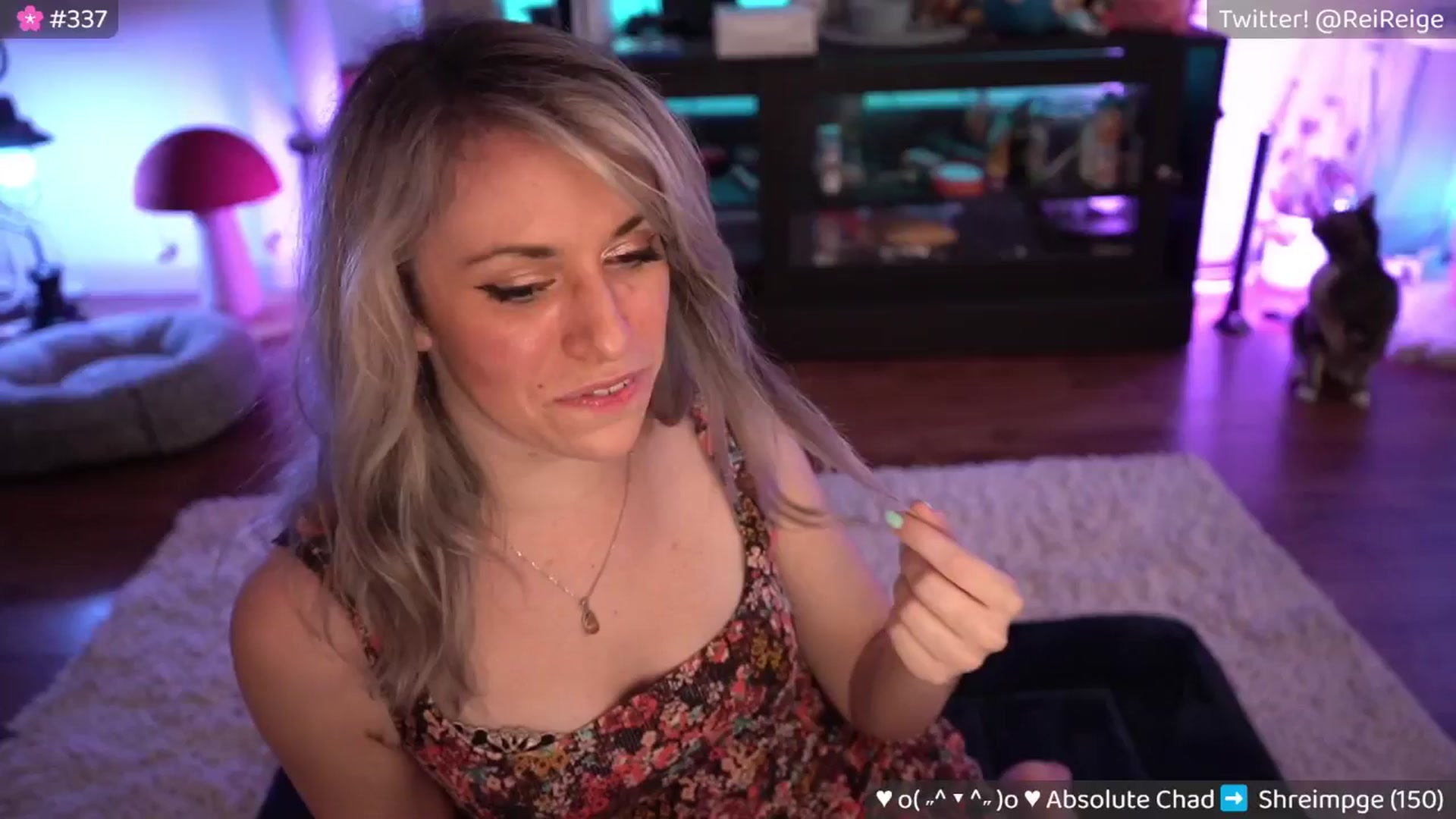 Gallery image thumbnail from Reige's myfreecams stream on, 05/08/2024, 09:12 image 6 of 20