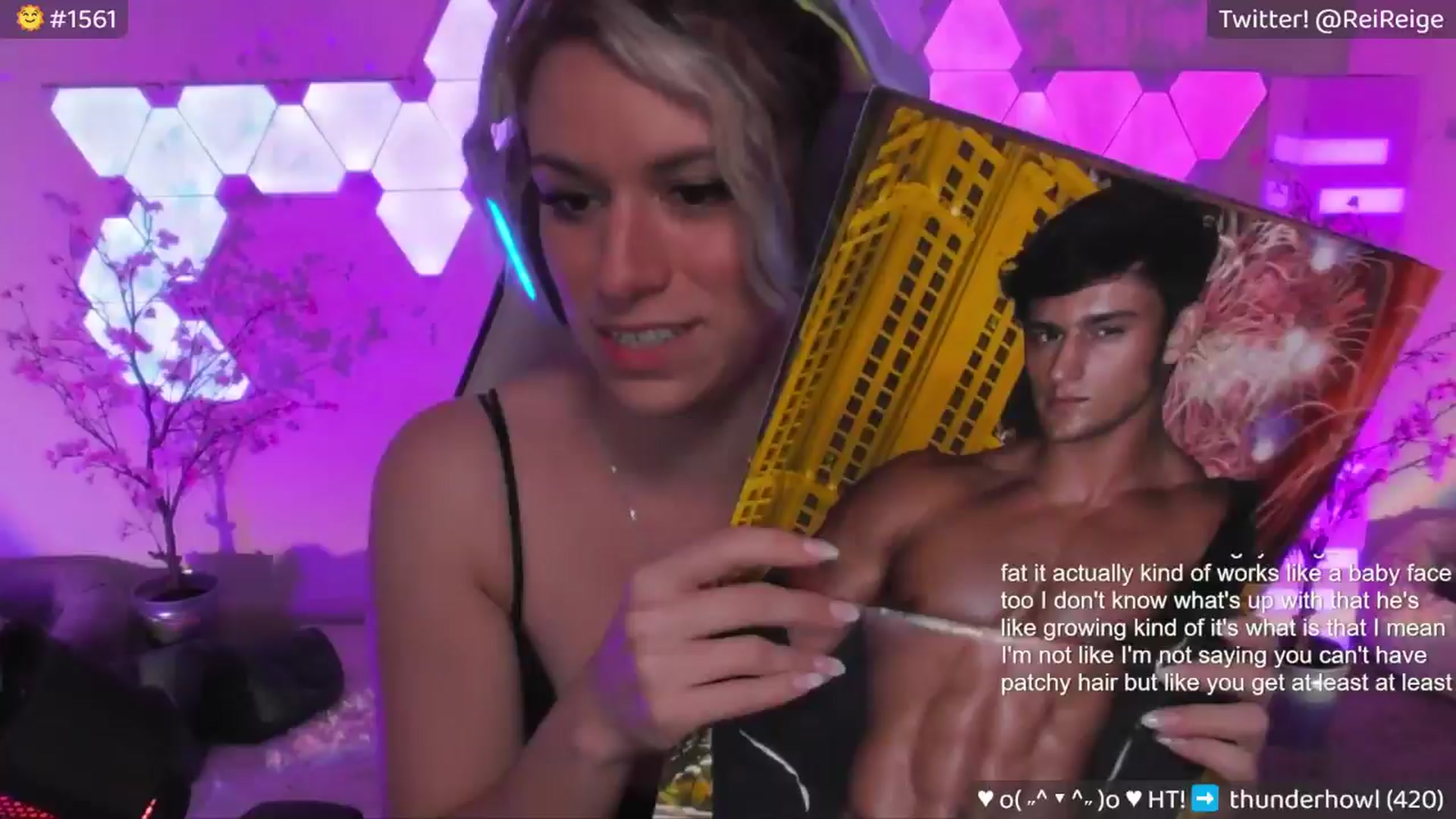 Gallery image thumbnail from Reige's myfreecams stream on, 06/13/2024, 08:22 image 13 of 20