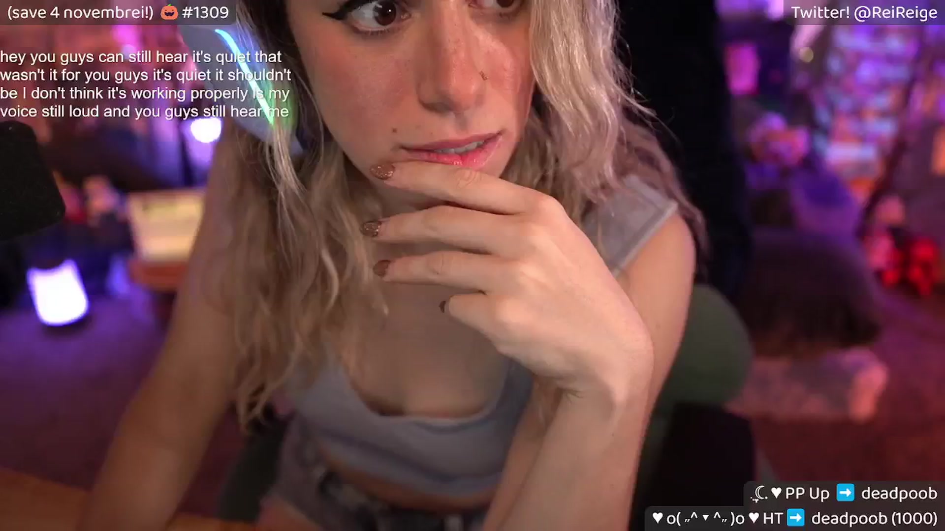 Gallery image thumbnail from Reige's myfreecams stream on, 10/19/2024, 06:51 image 17 of 20