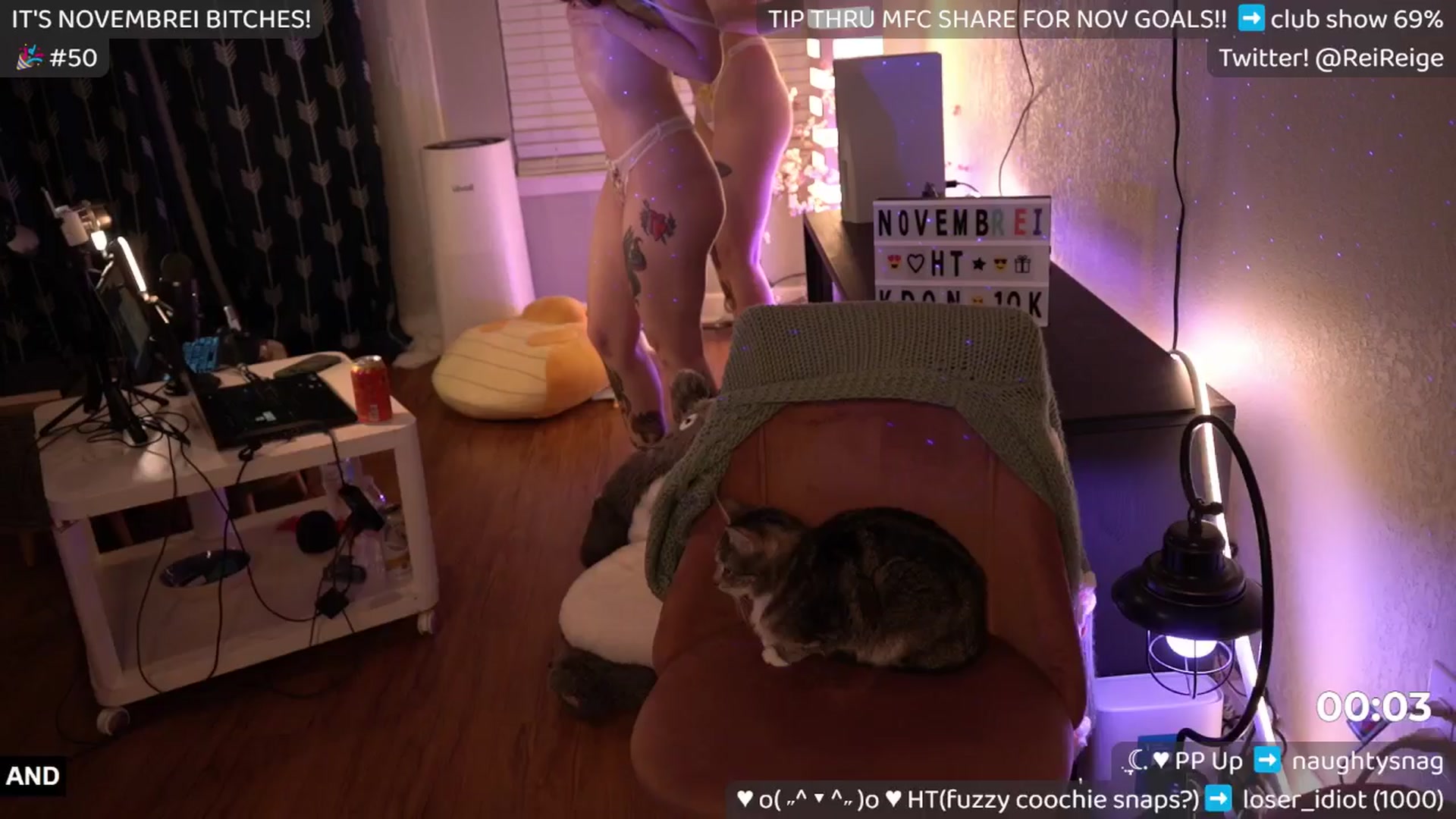 Gallery image thumbnail from Reige's myfreecams stream on, 11/15/2024, 10:30 image 10 of 20
