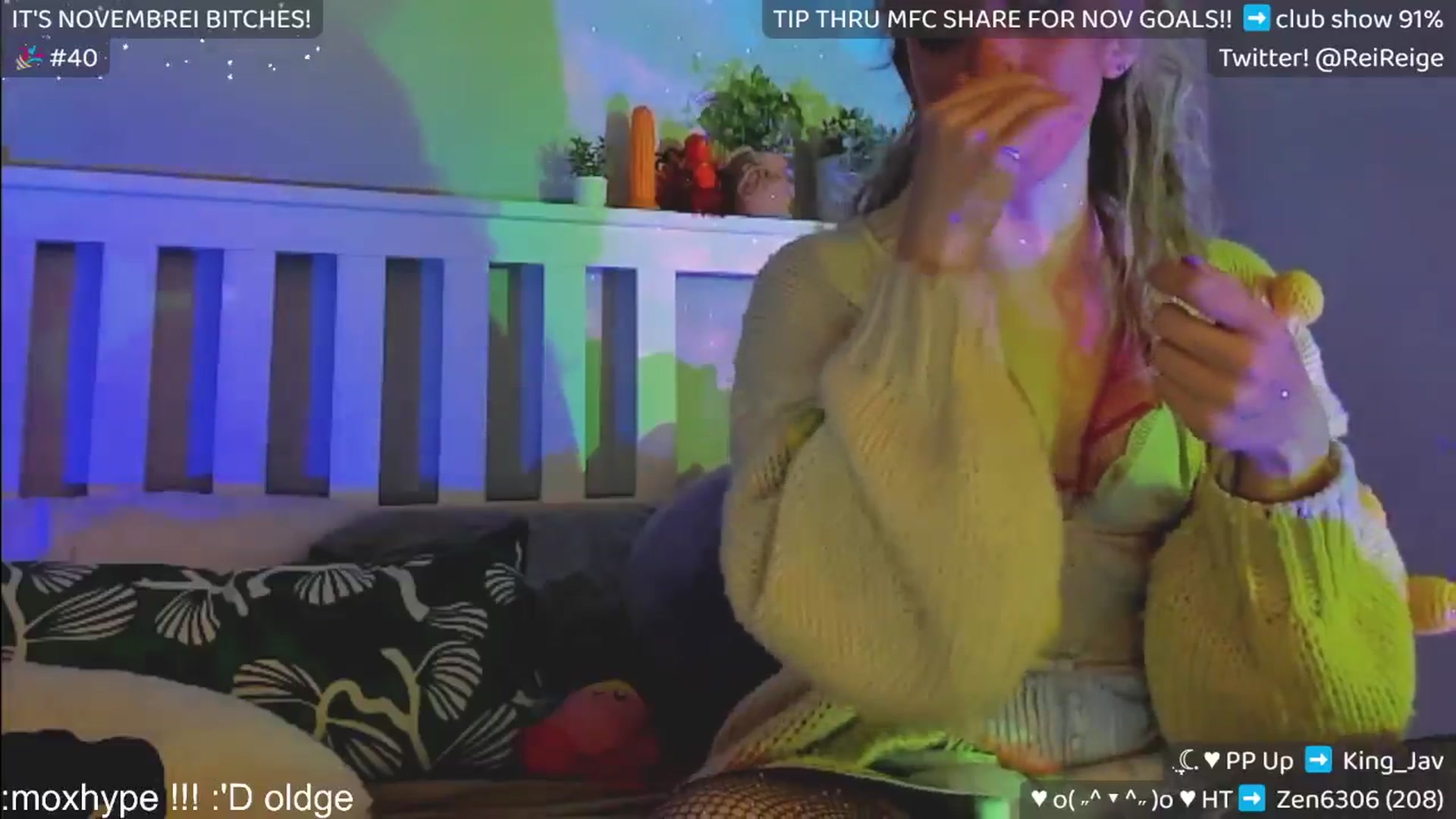 Gallery image thumbnail from Reige's myfreecams stream on, 11/22/2024, 15:14 image 10 of 20