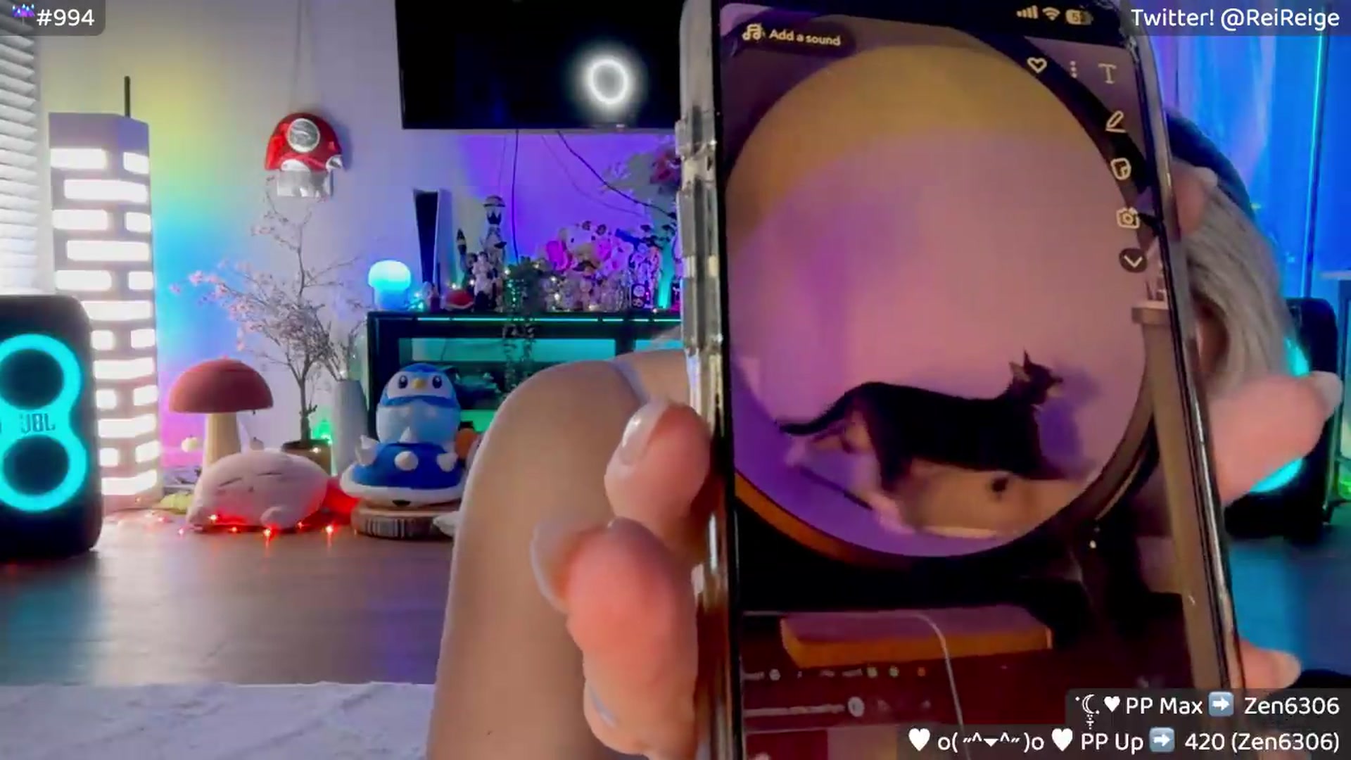 Gallery image thumbnail from Reige's myfreecams stream on, 04/23/2026, 10:26 image 19 of 20