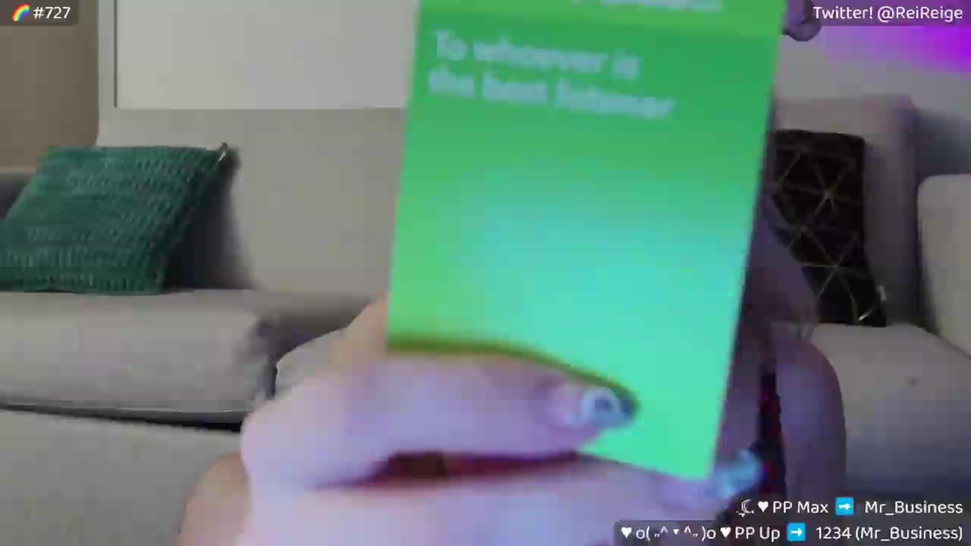 Gallery image thumbnail from Reige's myfreecams stream on, 06/20/2026, 09:42 image 7 of 20
