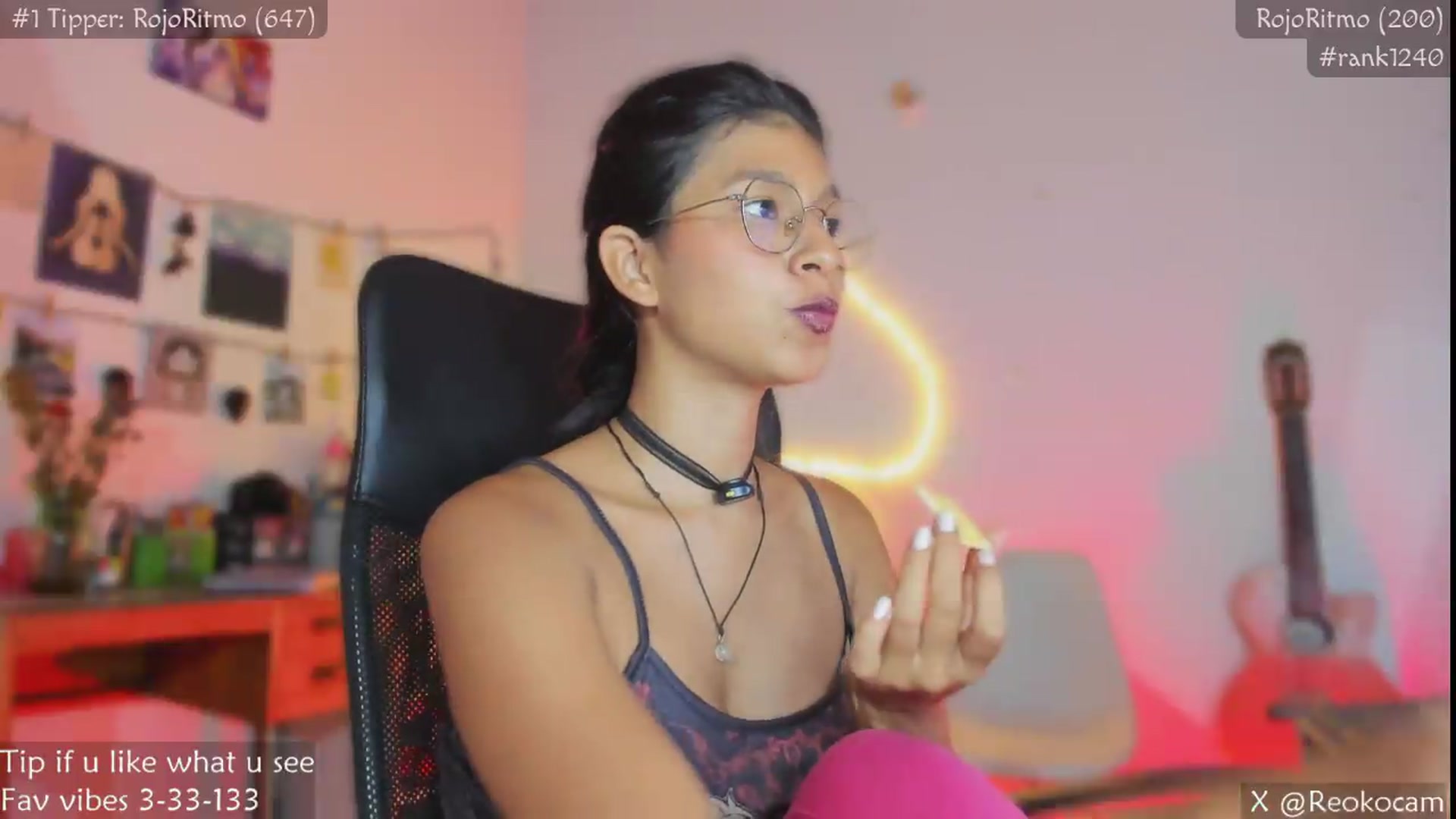 Gallery image thumbnail from Reoko_'s myfreecams stream on, 09/17/2026, 24:03 image 17 of 20