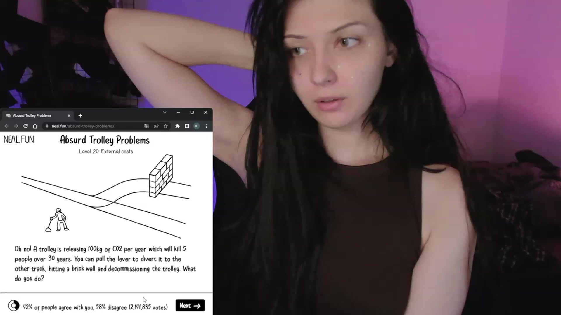 Gallery image thumbnail from RoomToAvoid's myfreecams stream on, 04/21/2023, 05:02 image 14 of 20