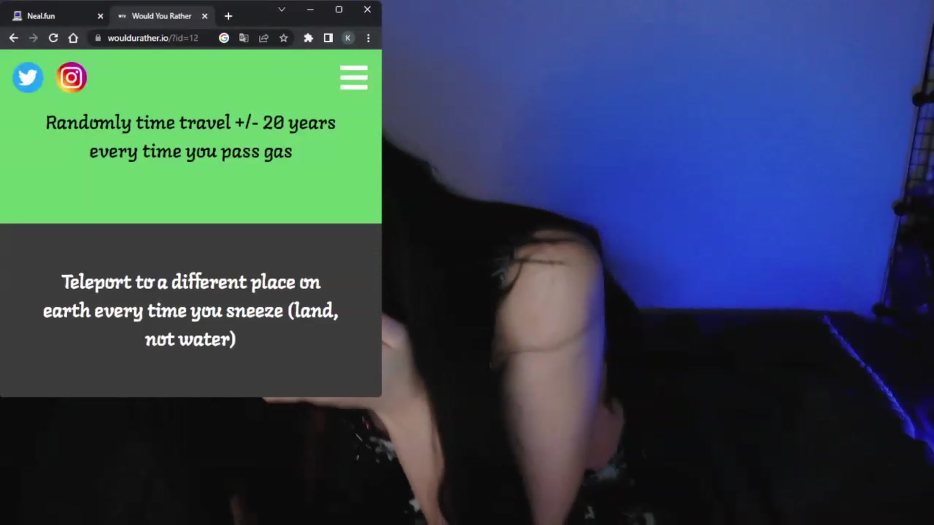 Gallery image thumbnail from RoomToAvoid's myfreecams stream on, 04/23/2023, 03:32 image 7 of 20