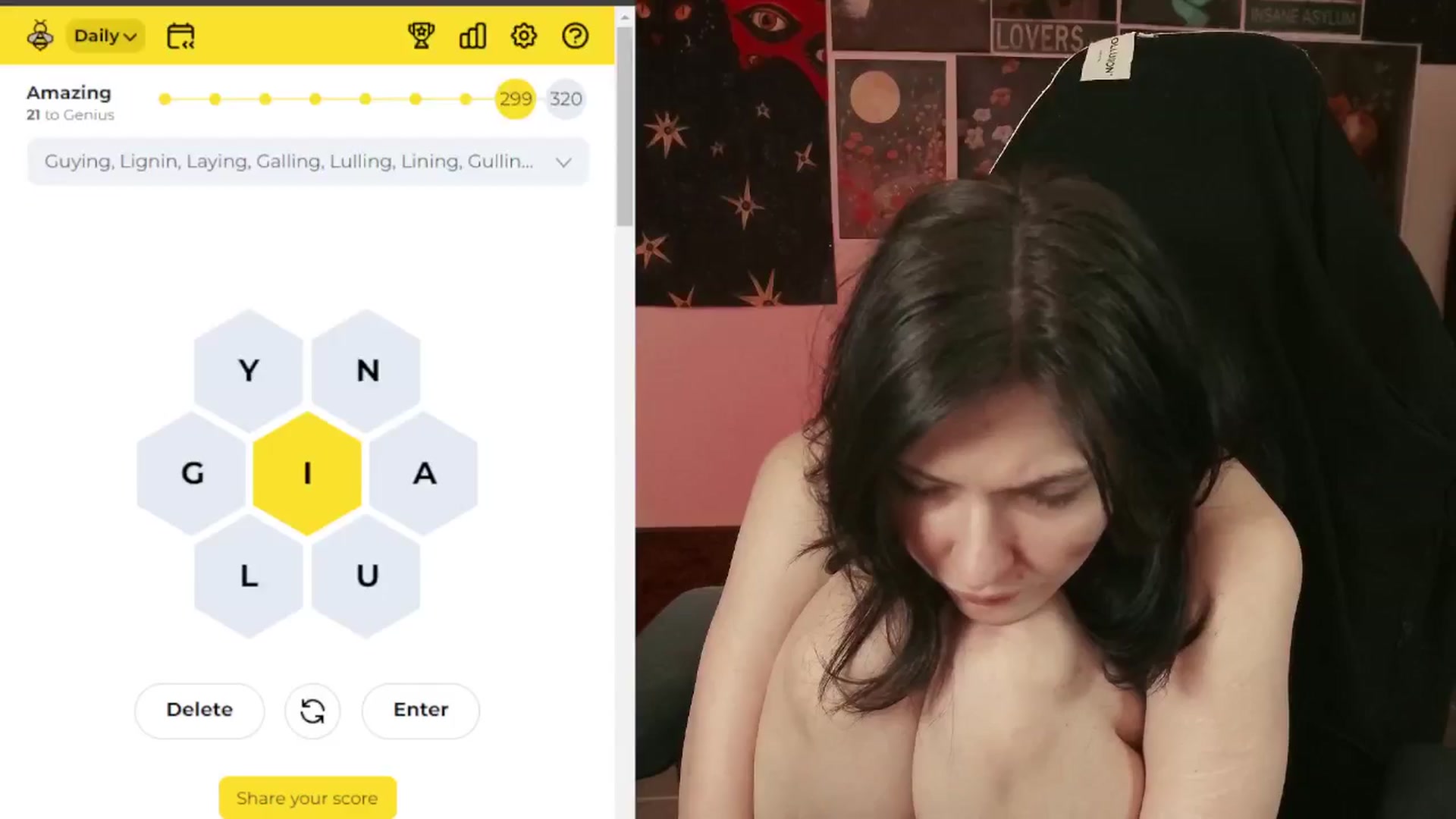 Gallery image thumbnail from RoomToAvoid's myfreecams stream on, 06/26/2024, 07:27 image 18 of 20