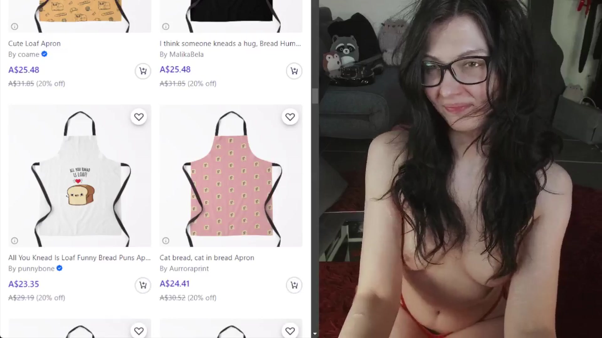 Gallery image thumbnail from RoomToAvoid's myfreecams stream on, 07/31/2024, 04:54 image 8 of 20