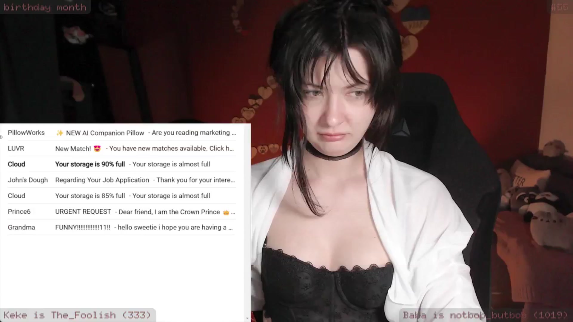 Gallery image thumbnail from RoomToAvoid's myfreecams stream on, 01/19/2025, 06:34 image 7 of 20