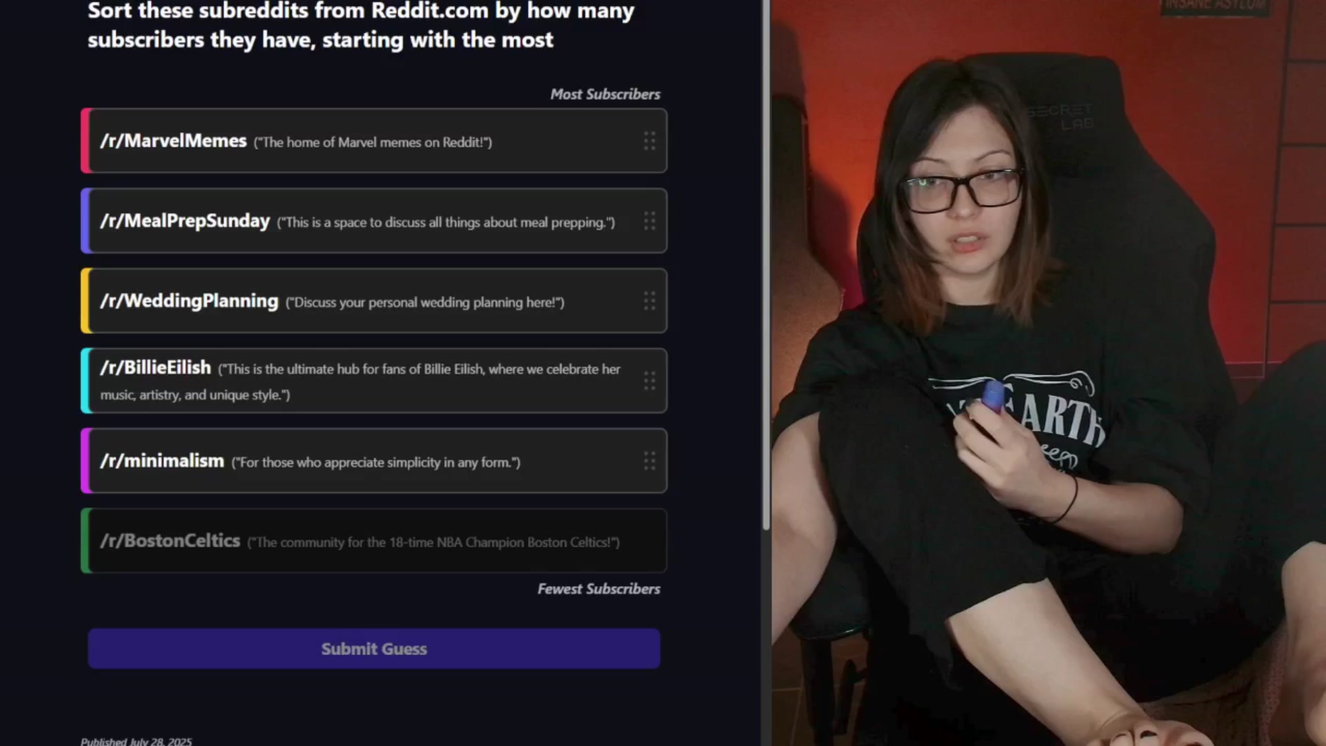 Gallery image thumbnail from RoomToAvoid's myfreecams stream on, 08/28/2025, 04:27 image 8 of 20
