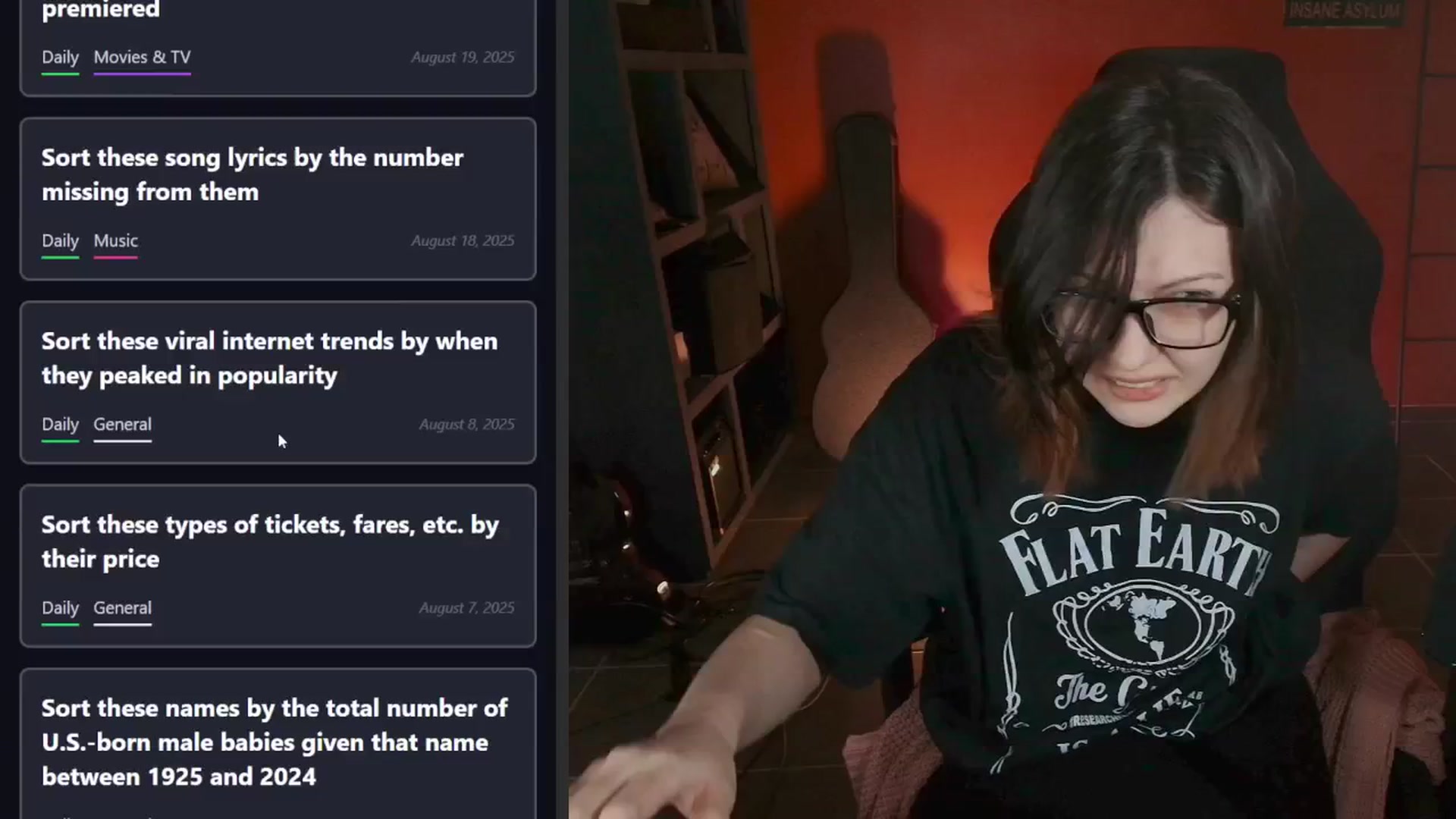 Gallery image thumbnail from RoomToAvoid's myfreecams stream on, 08/28/2025, 04:27 image 7 of 20
