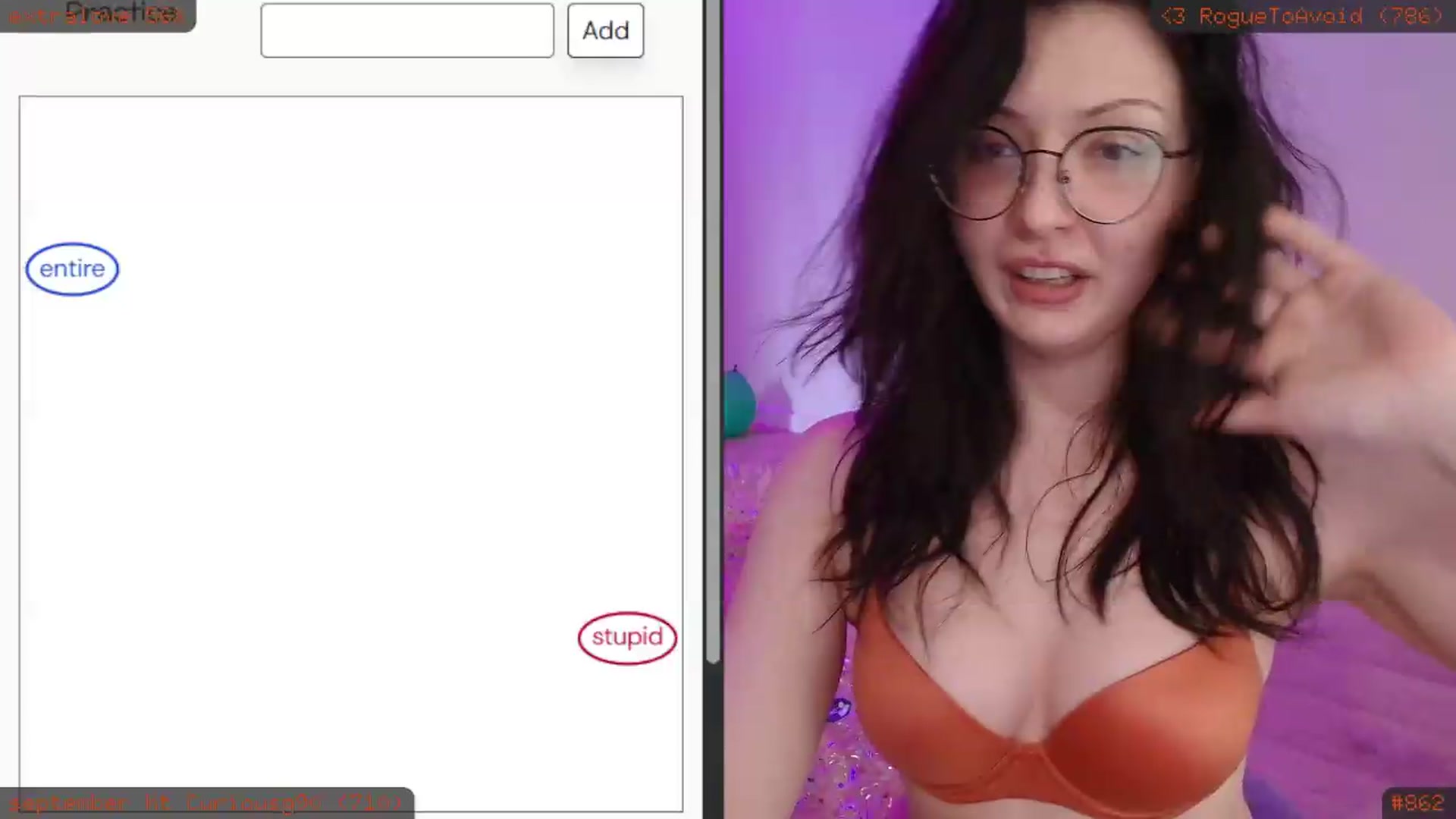 Gallery image thumbnail from RoomToAvoid's myfreecams stream on, 09/09/2026, 05:52 image 17 of 20