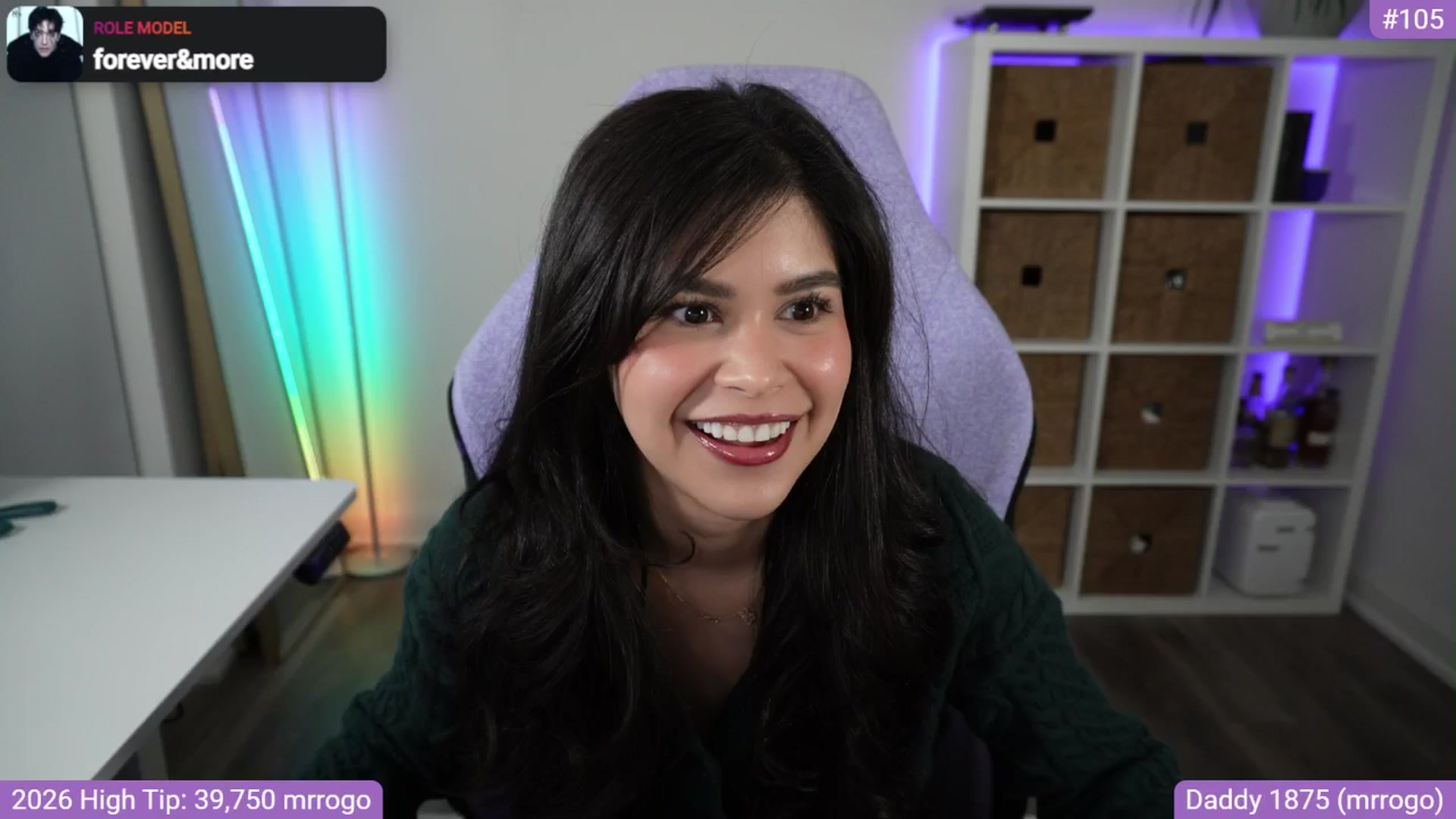 Gallery image thumbnail from RorrieGomez's myfreecams stream on, 04/21/2026, 02:58 image 6 of 20