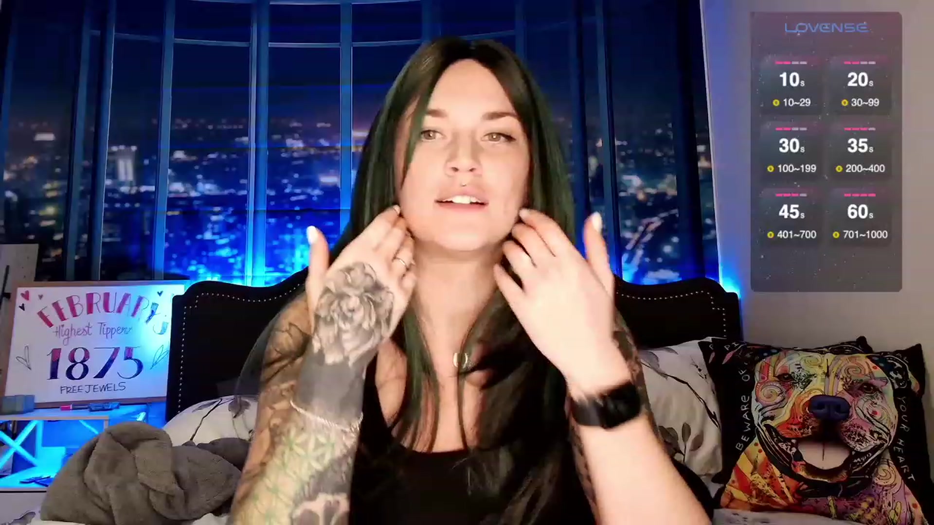 Gallery image thumbnail from Rose_Kitten's myfreecams stream on, 02/07/2024, 22:39 image 18 of 20