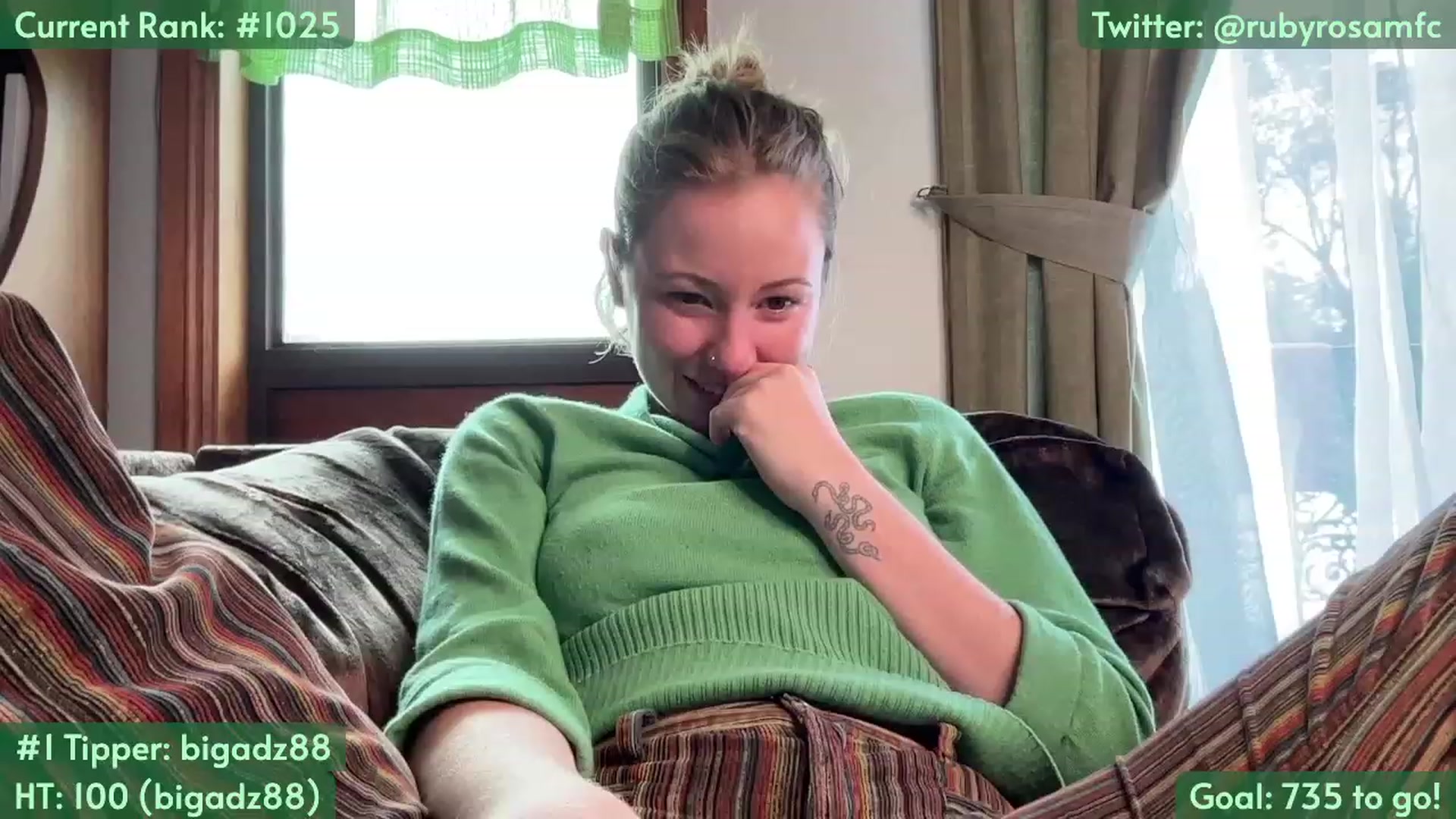 Gallery image thumbnail from RubyRosa's myfreecams stream on, 01/19/2023, 04:05 image 5 of 20