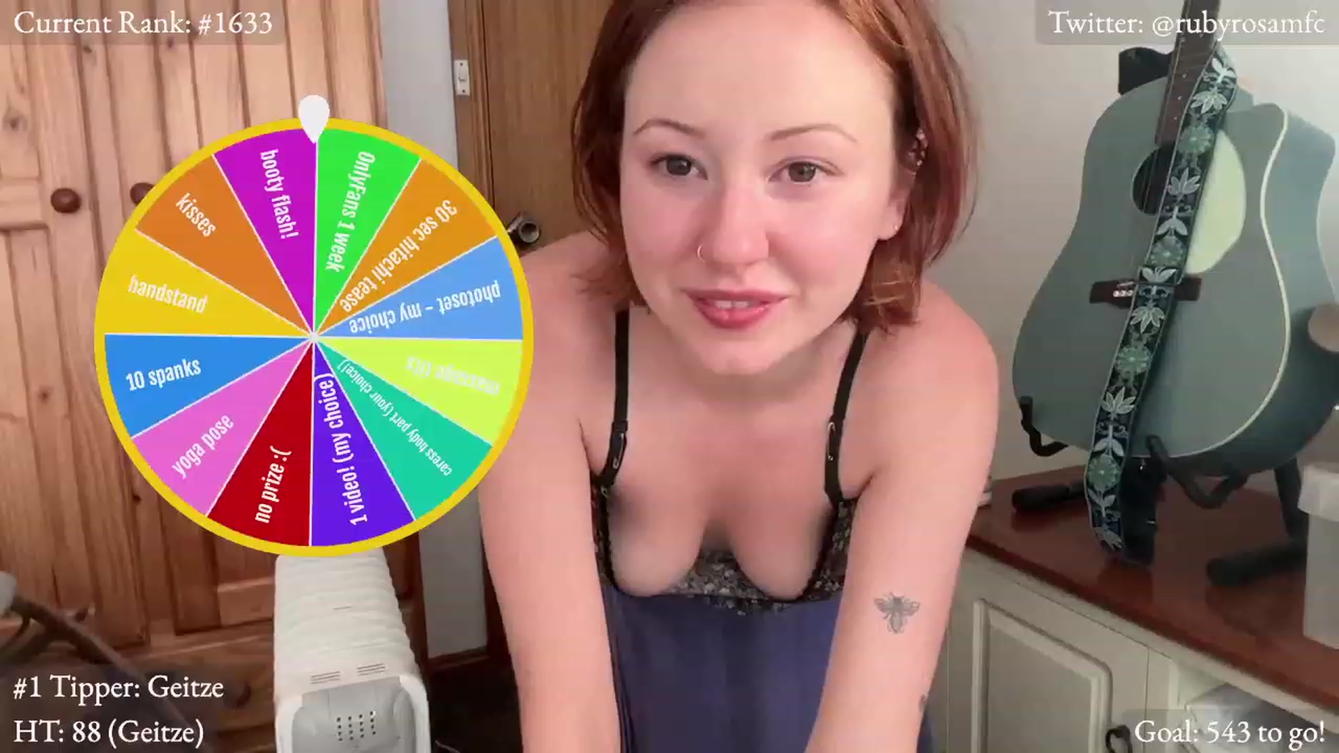 Gallery image thumbnail from RubyRosa's myfreecams stream on, 02/27/2023, 02:49 image 2 of 20