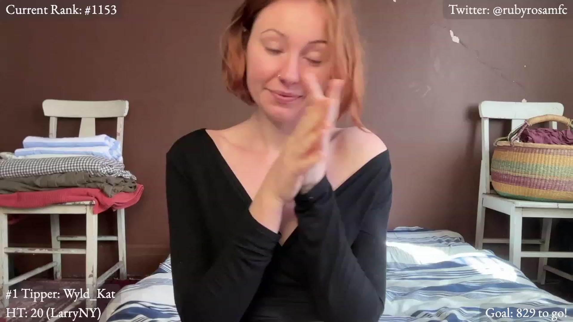 Gallery image thumbnail from RubyRosa's myfreecams stream on, 03/28/2023, 04:45 image 19 of 20