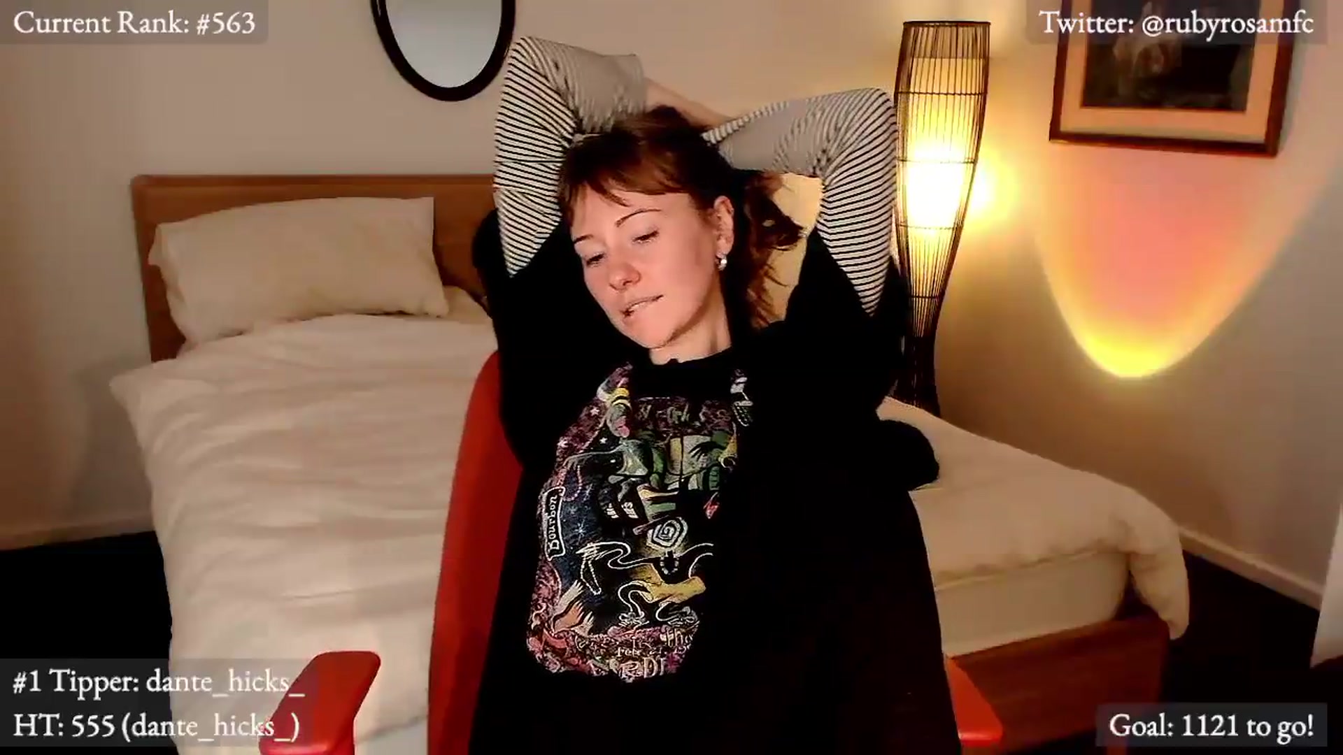 Gallery image thumbnail from RubyRosa's myfreecams stream on, 08/07/2026, 03:52 image 20 of 20