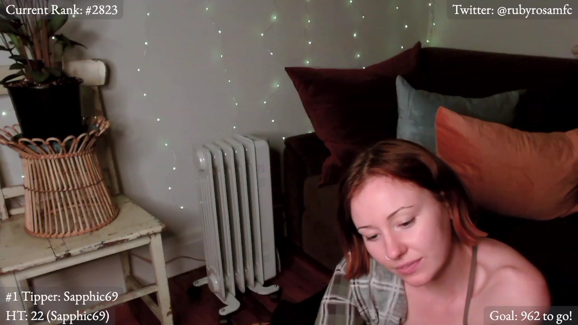 Gallery image thumbnail from RubySpanks's myfreecams stream on, 05/05/2023, 09:30 image 1 of 20