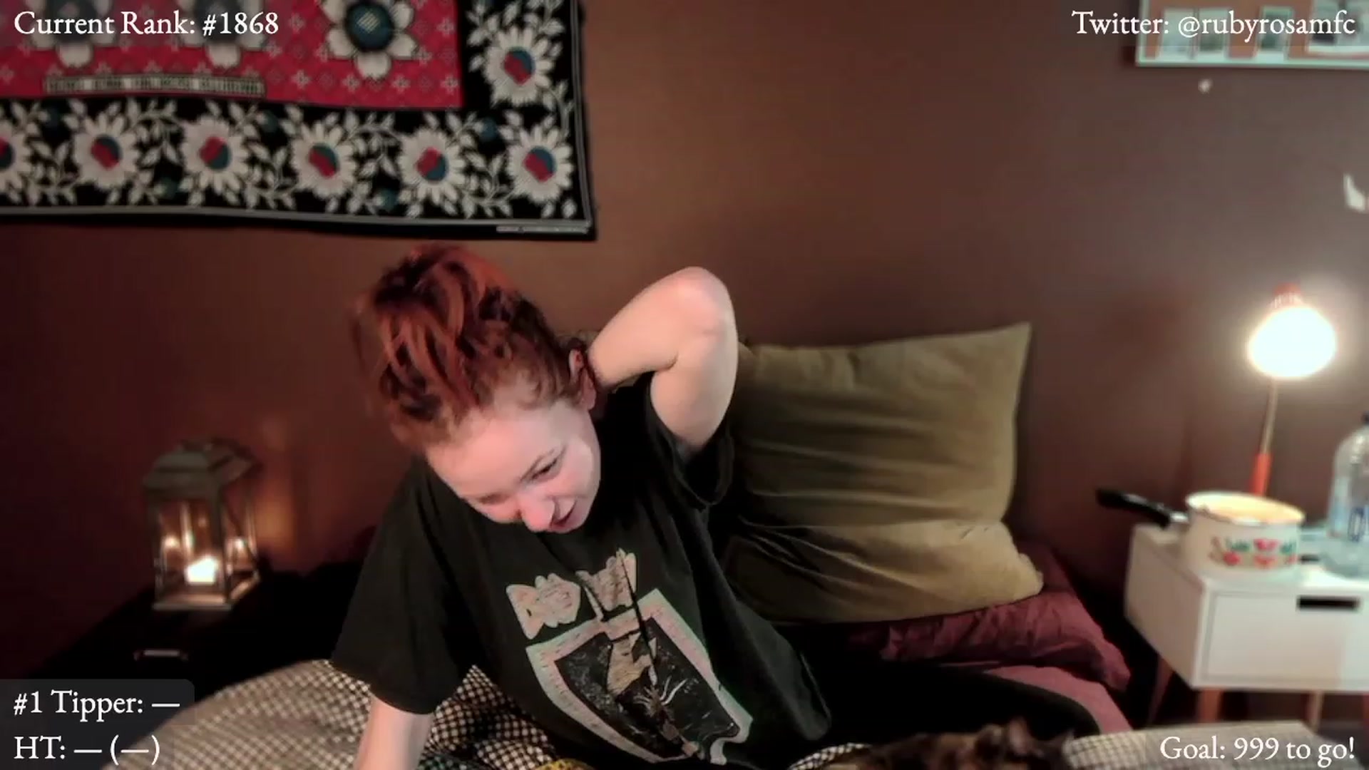 Gallery image thumbnail from RubySpanks's myfreecams stream on, 05/22/2023, 04:22 image 1 of 20