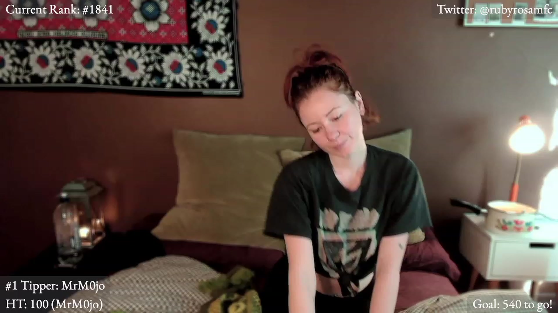 Gallery image thumbnail from RubySpanks's myfreecams stream on, 05/22/2023, 04:22 image 12 of 20