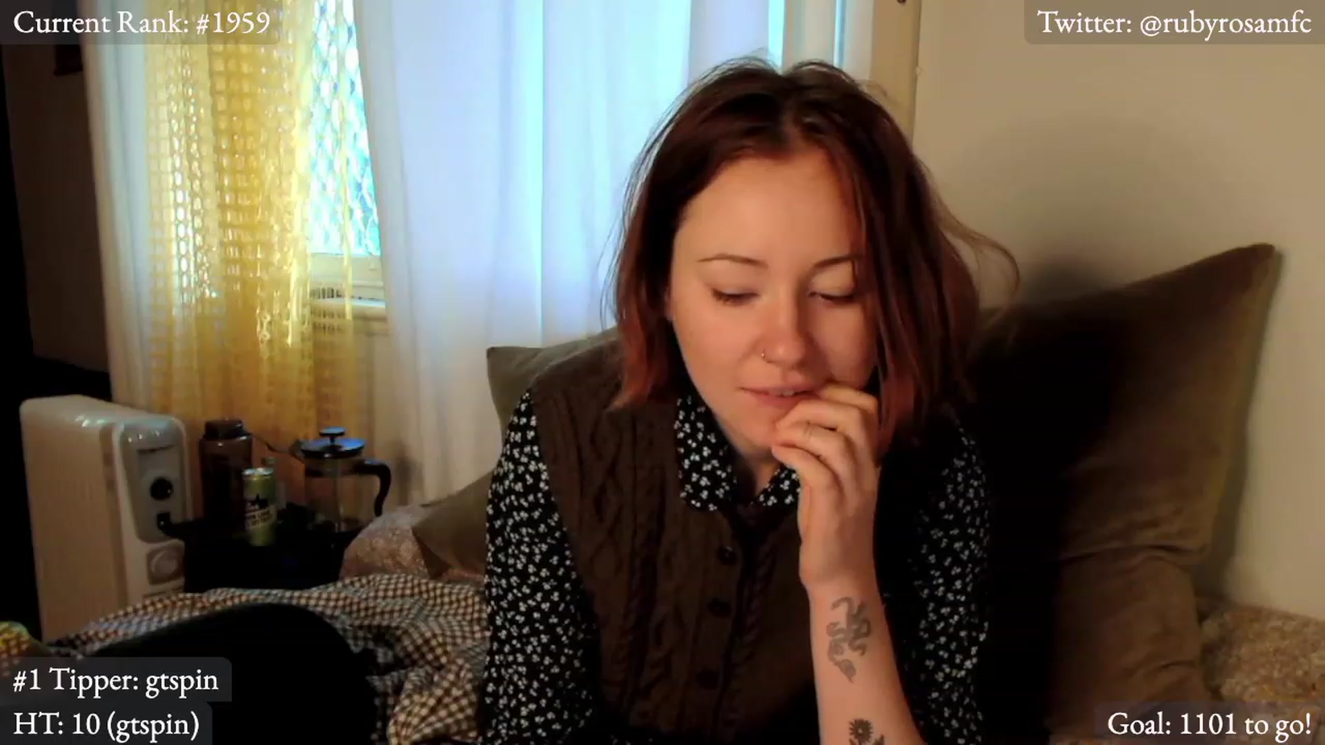 Gallery image thumbnail from RubySpanks's myfreecams stream on, 06/21/2023, 24:44 image 9 of 20