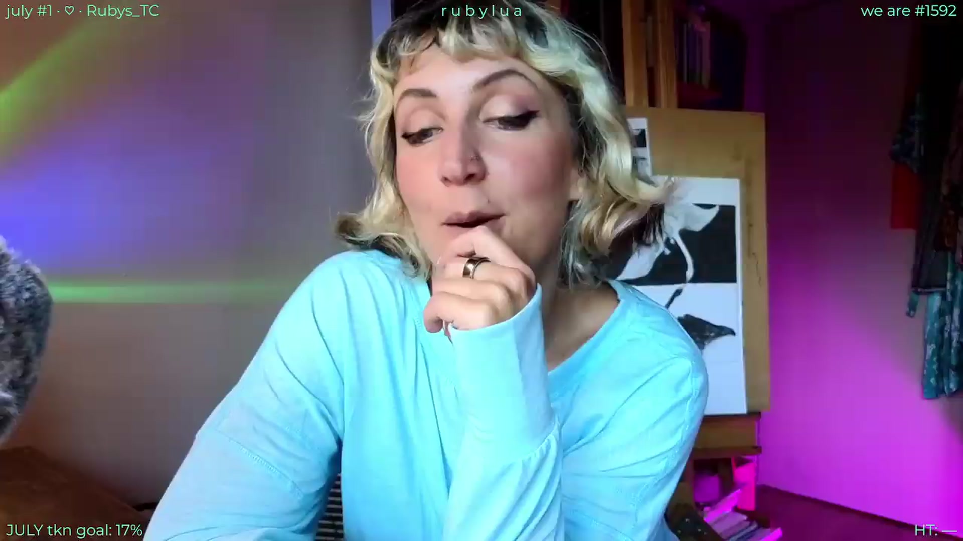 Gallery image thumbnail from Ruby_Lua's myfreecams stream on, 07/30/2026, 21:38 image 1 of 20