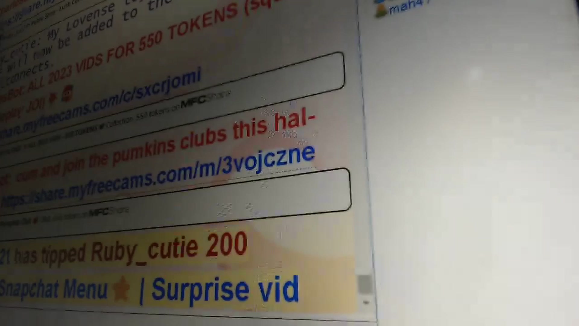 Gallery image thumbnail from Ruby_cutie's myfreecams stream on, 10/18/2024, 14:45 image 8 of 20