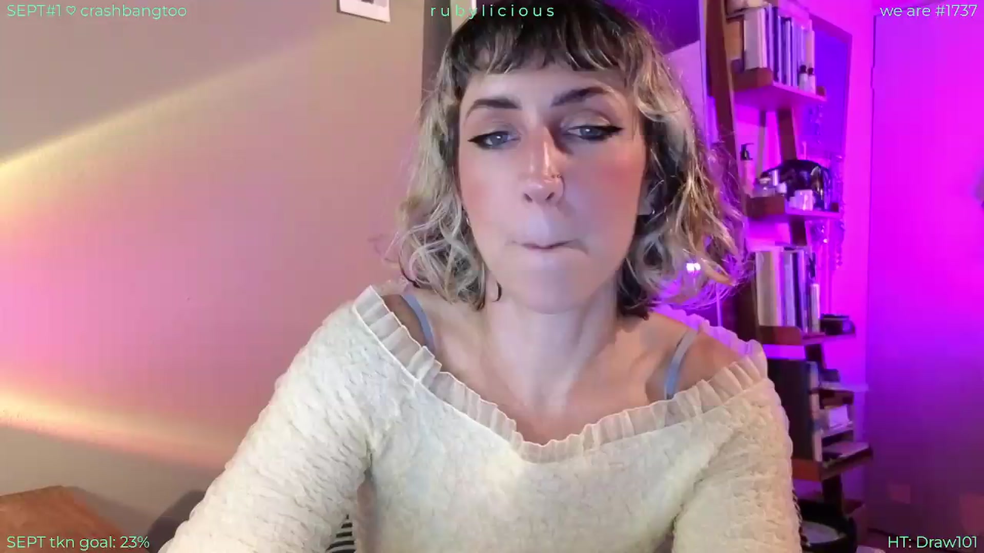 Gallery image thumbnail from Rubylicious's myfreecams stream on, 09/30/2026, 20:19 image 1 of 20