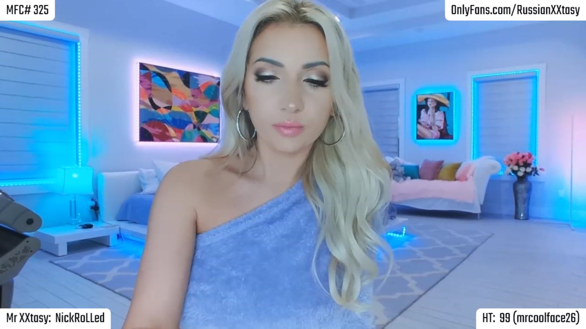 Gallery image thumbnail from RussianXXtasy's myfreecams stream on, 02/29/2024, 24:34 image 12 of 20