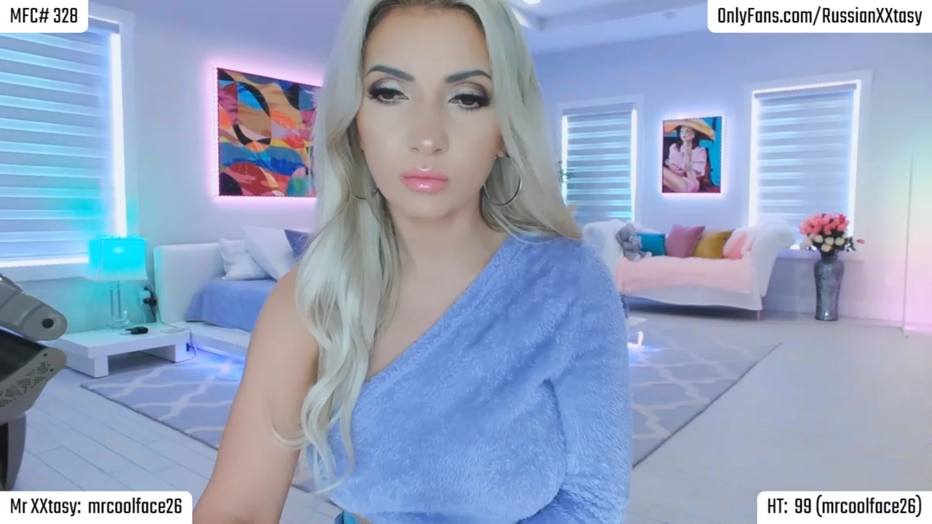 Gallery image thumbnail from RussianXXtasy's myfreecams stream on, 02/29/2024, 24:34 image 3 of 20