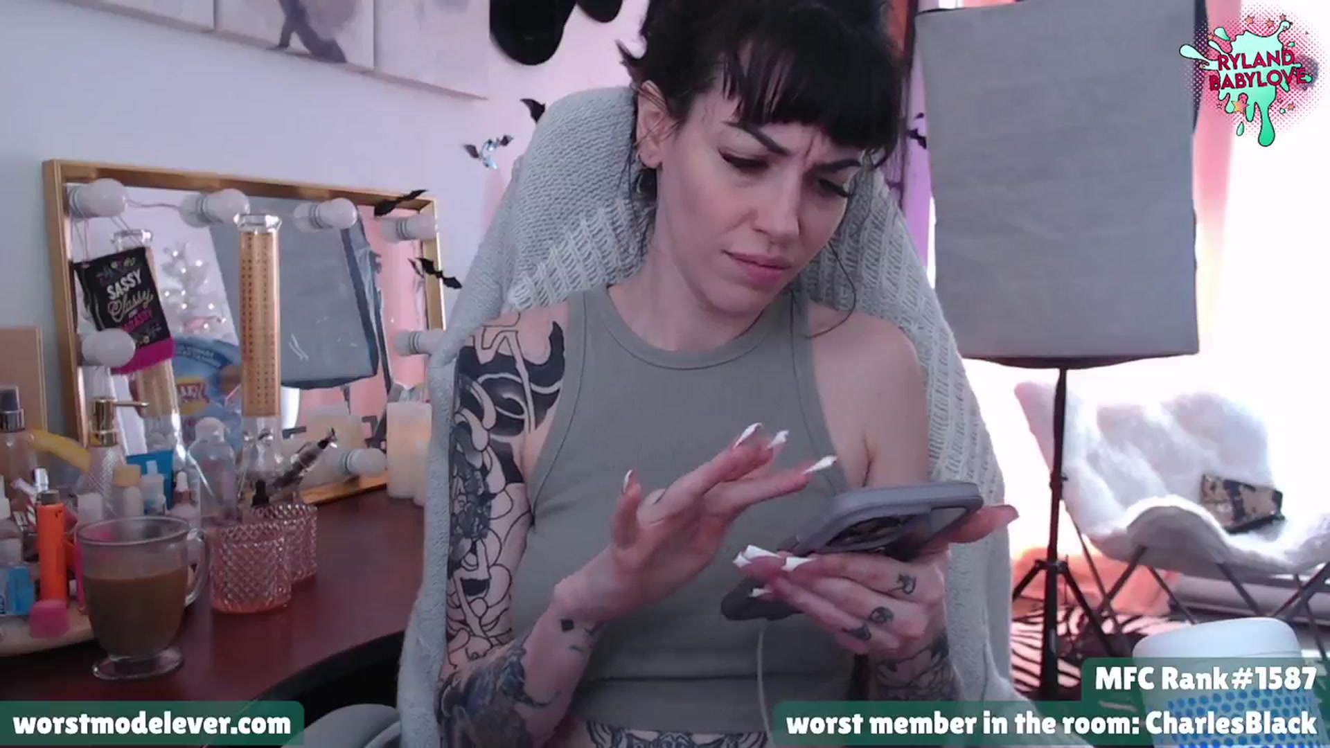 Gallery image thumbnail from Rylandbaby's myfreecams stream on, 03/21/2024, 16:08 image 6 of 20