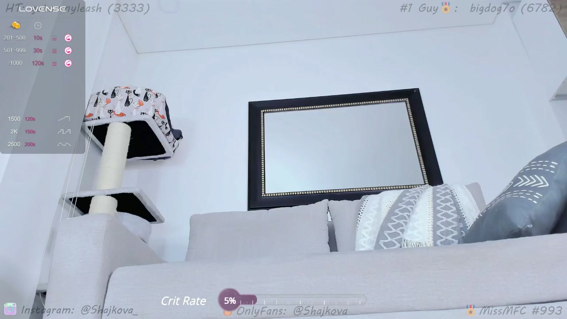 Gallery image thumbnail from SHajkova's myfreecams stream on, 03/28/2024, 02:48 image 17 of 20