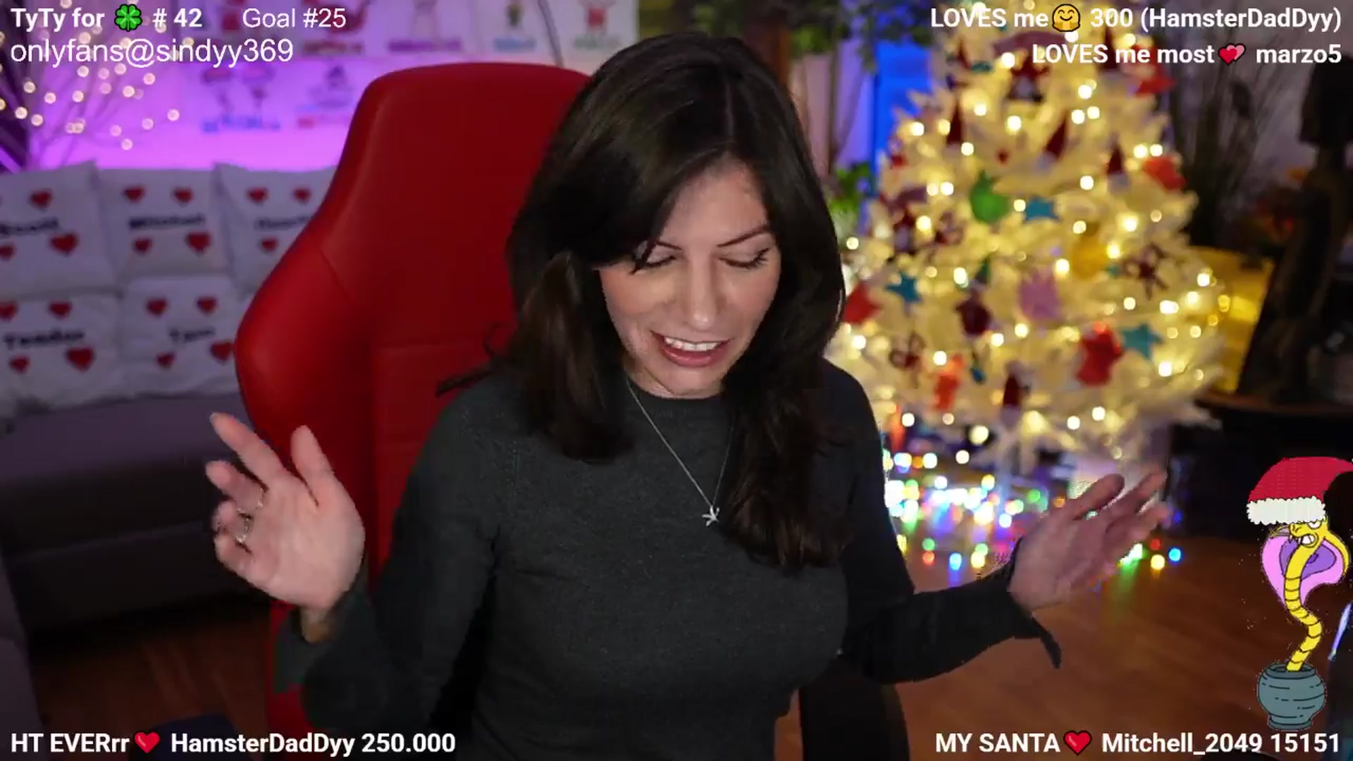 Gallery image thumbnail from SINdyy's myfreecams stream on, 12/09/2025, 23:42 image 6 of 20