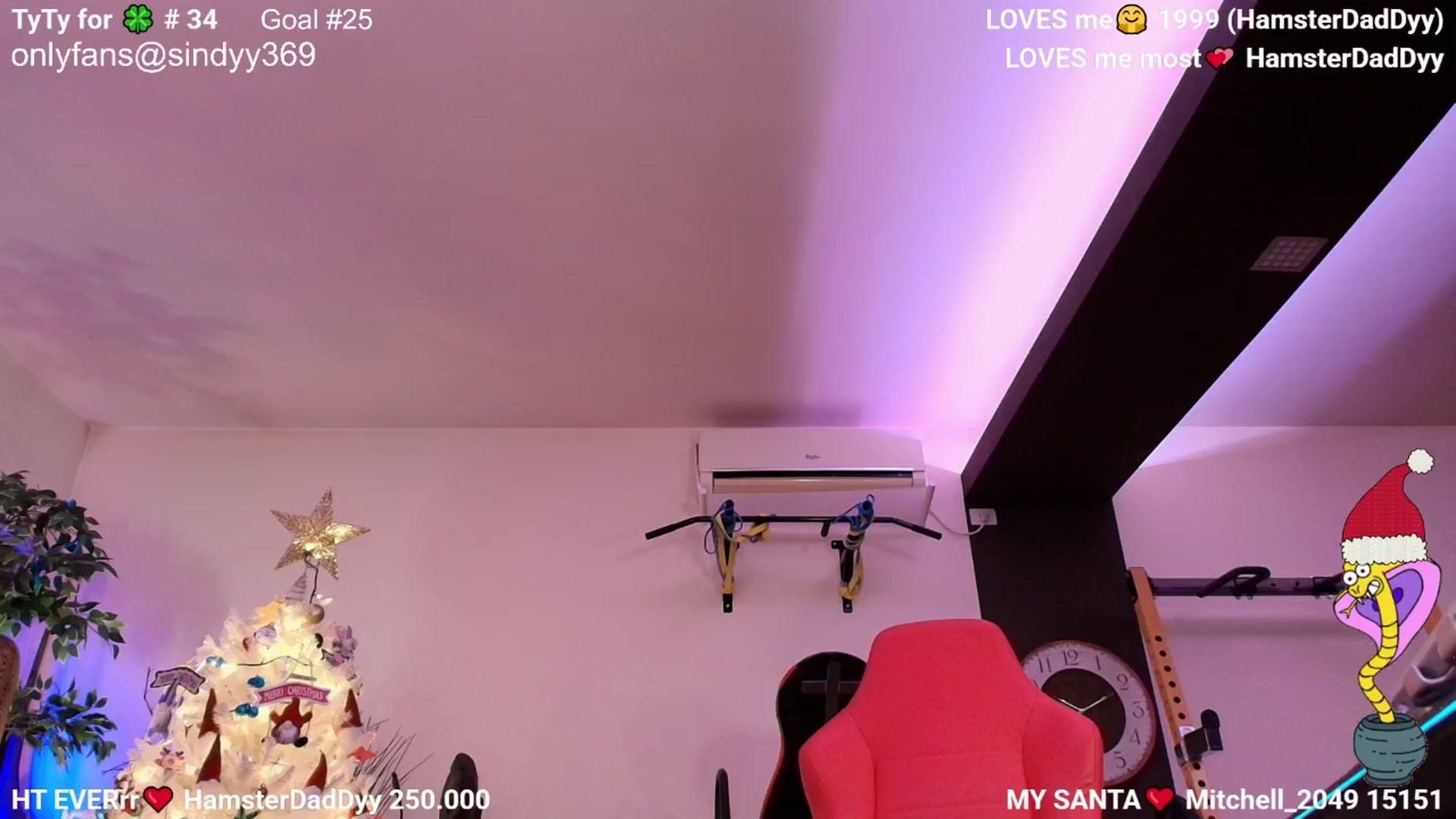 Gallery image thumbnail from SINdyy's myfreecams stream on, 12/11/2025, 24:11 image 11 of 20