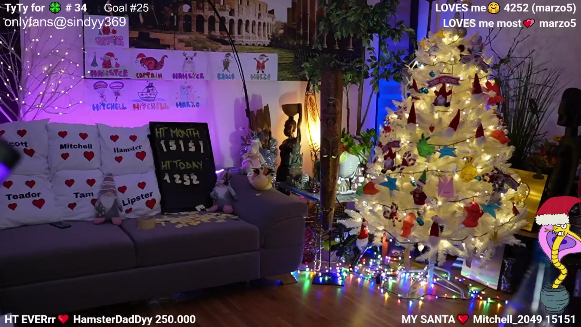 Gallery image thumbnail from SINdyy's myfreecams stream on, 12/12/2025, 24:06 image 15 of 20
