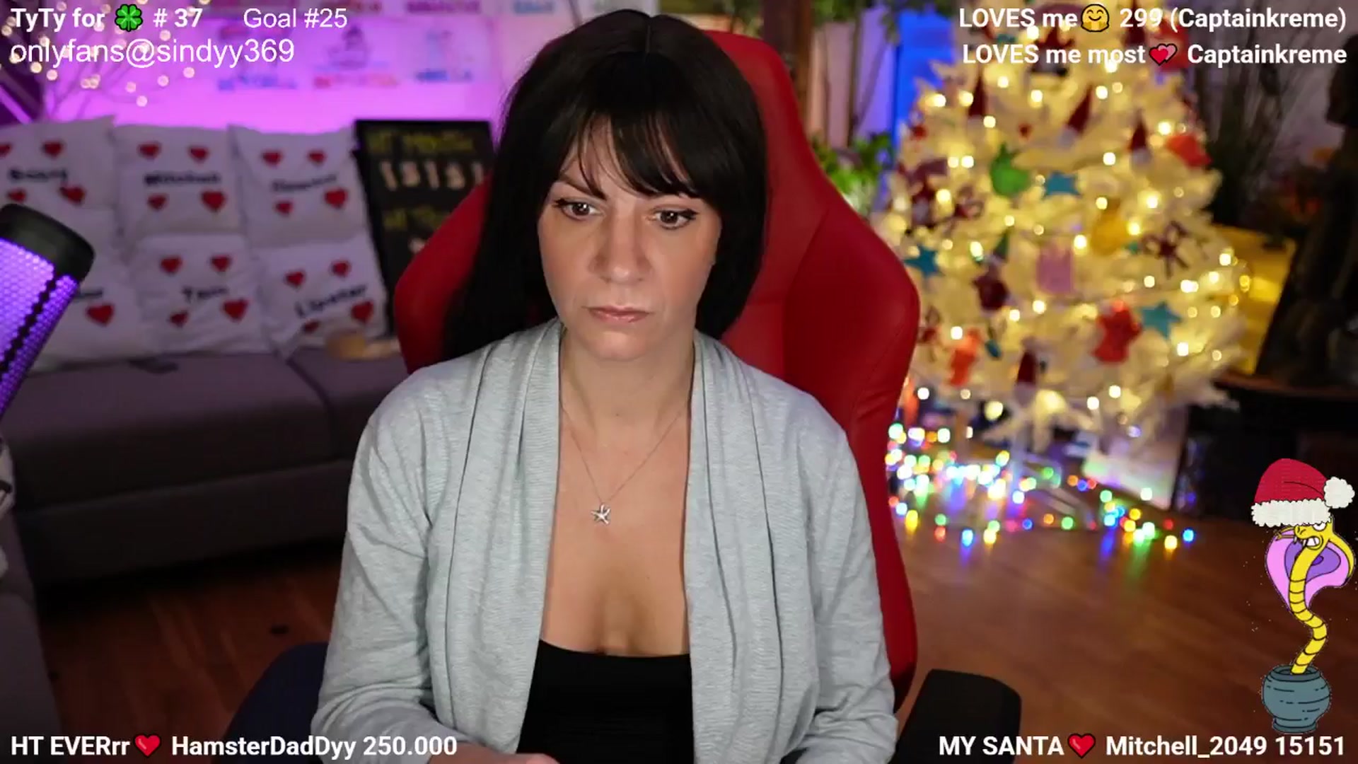 Gallery image thumbnail from SINdyy's myfreecams stream on, 12/12/2025, 24:06 image 3 of 20