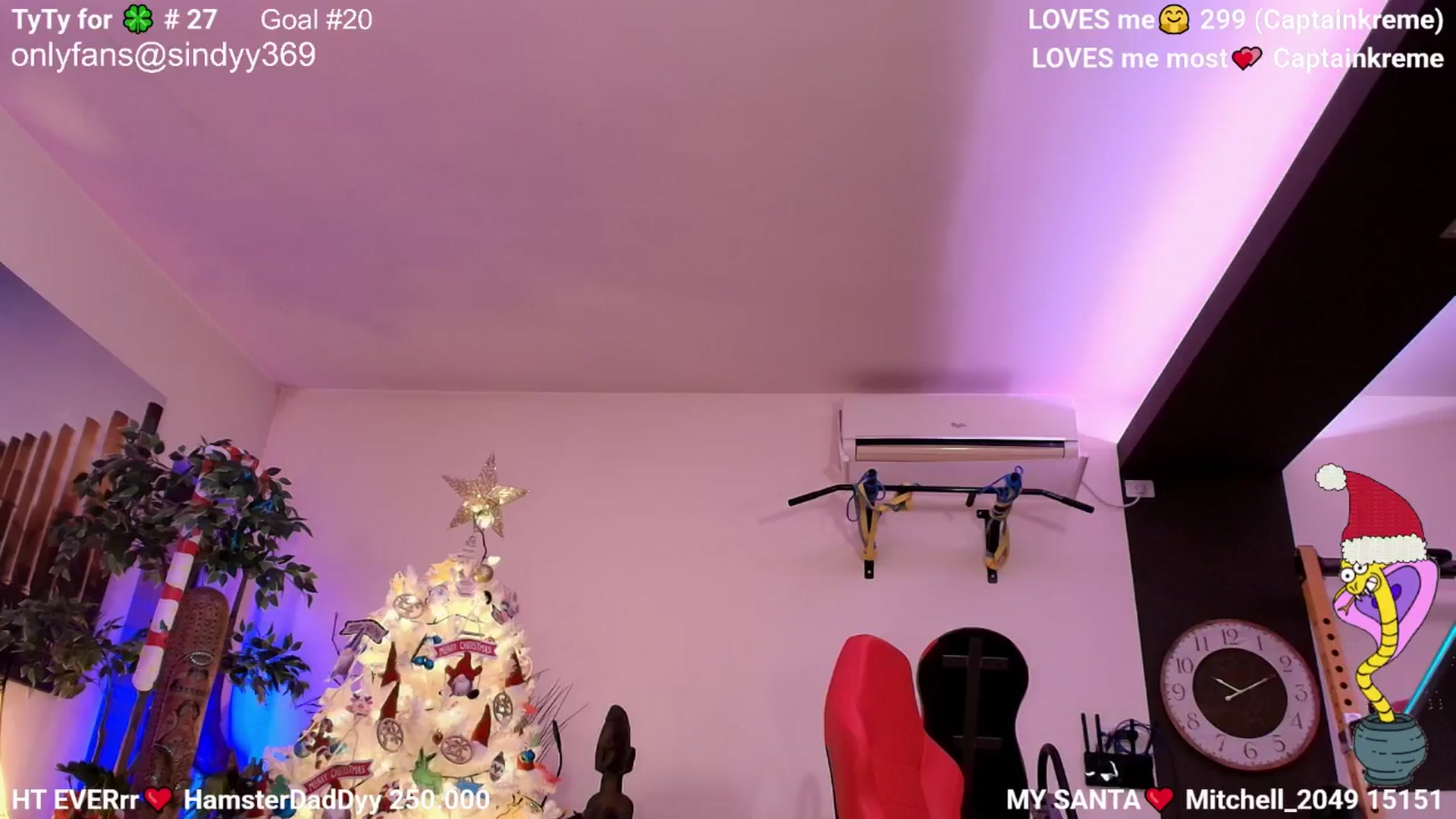 Gallery image thumbnail from SINdyy's myfreecams stream on, 12/20/2025, 19:01 image 19 of 20