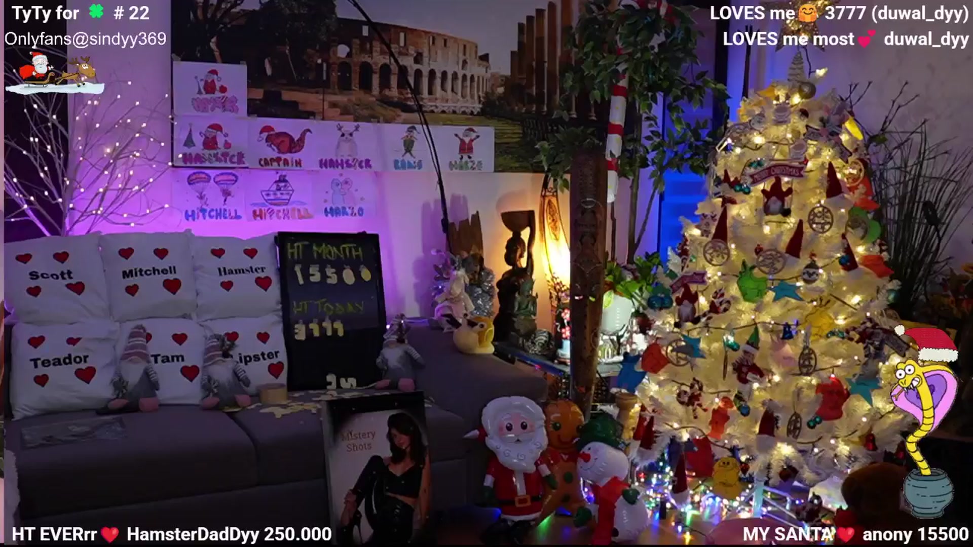 Gallery image thumbnail from SINdyy's myfreecams stream on, 12/25/2025, 23:43 image 3 of 20
