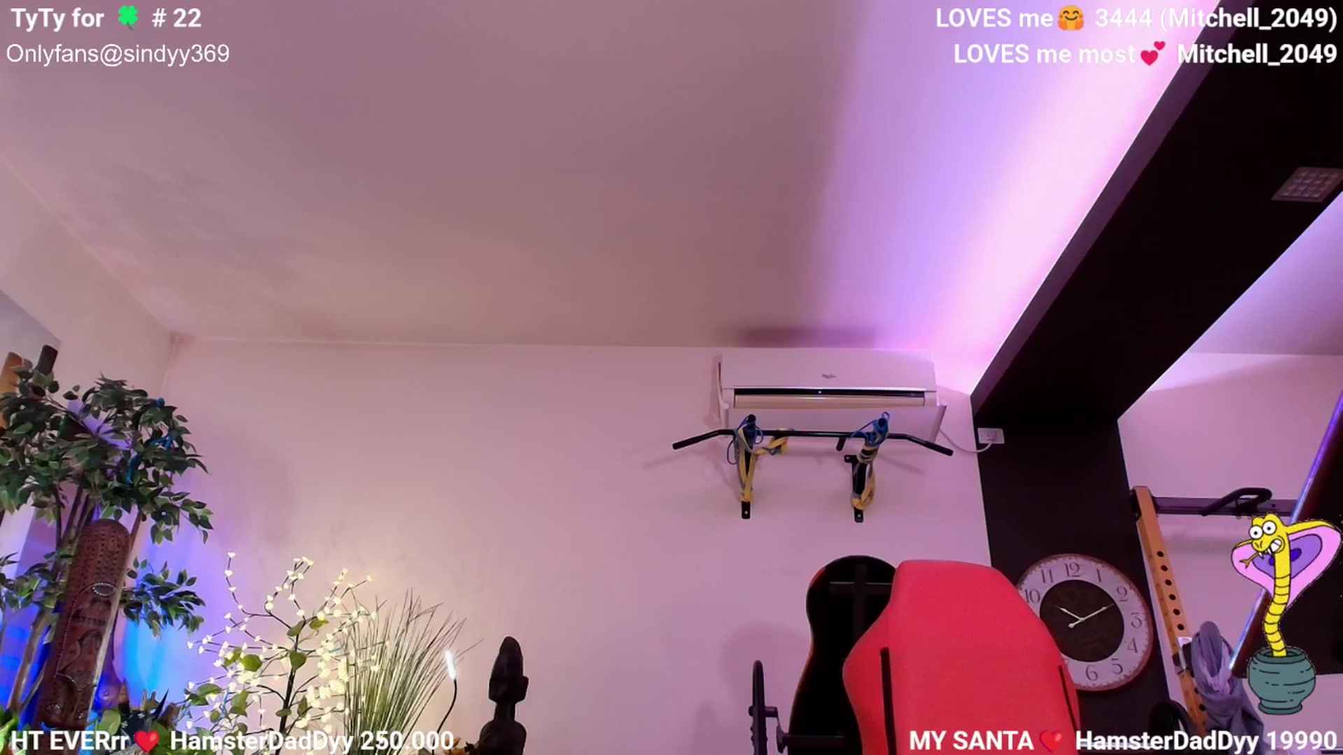 Gallery image thumbnail from SINdyy's myfreecams stream on, 12/30/2025, 23:02 image 4 of 20