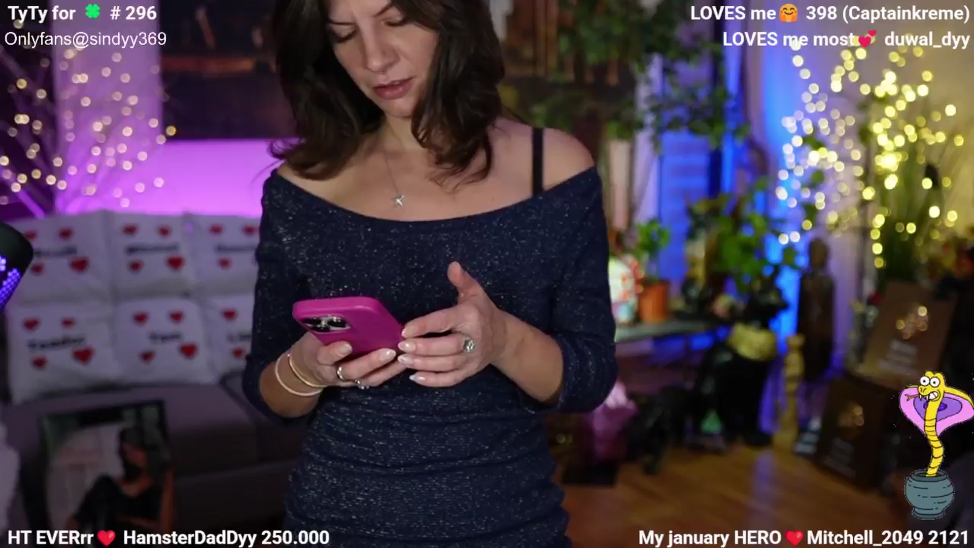 Gallery image thumbnail from SINdyy's myfreecams stream on, 01/05/2026, 24:26 image 5 of 20