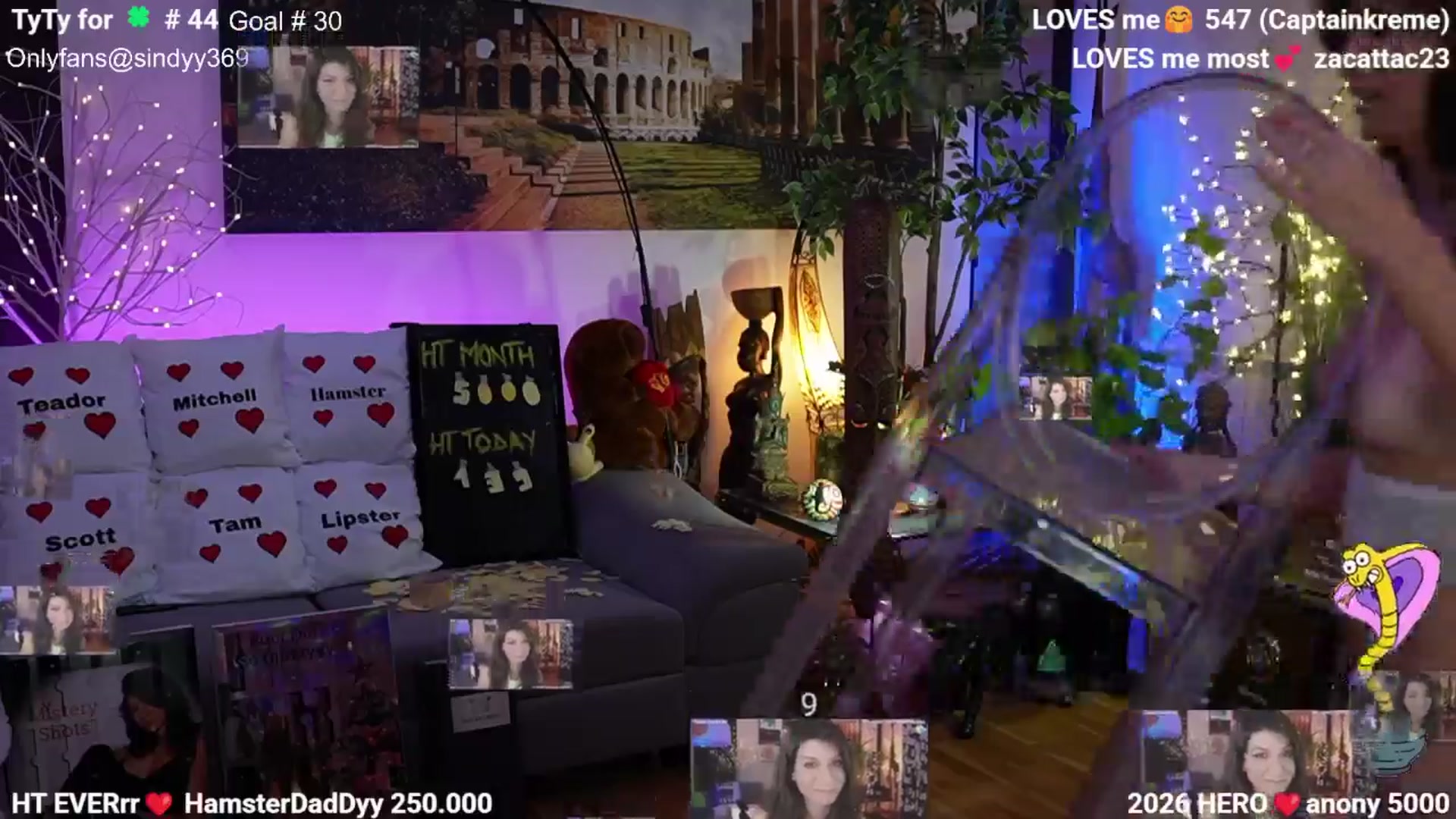 Gallery image thumbnail from SINdyy's myfreecams stream on, 01/16/2026, 21:41 image 9 of 20