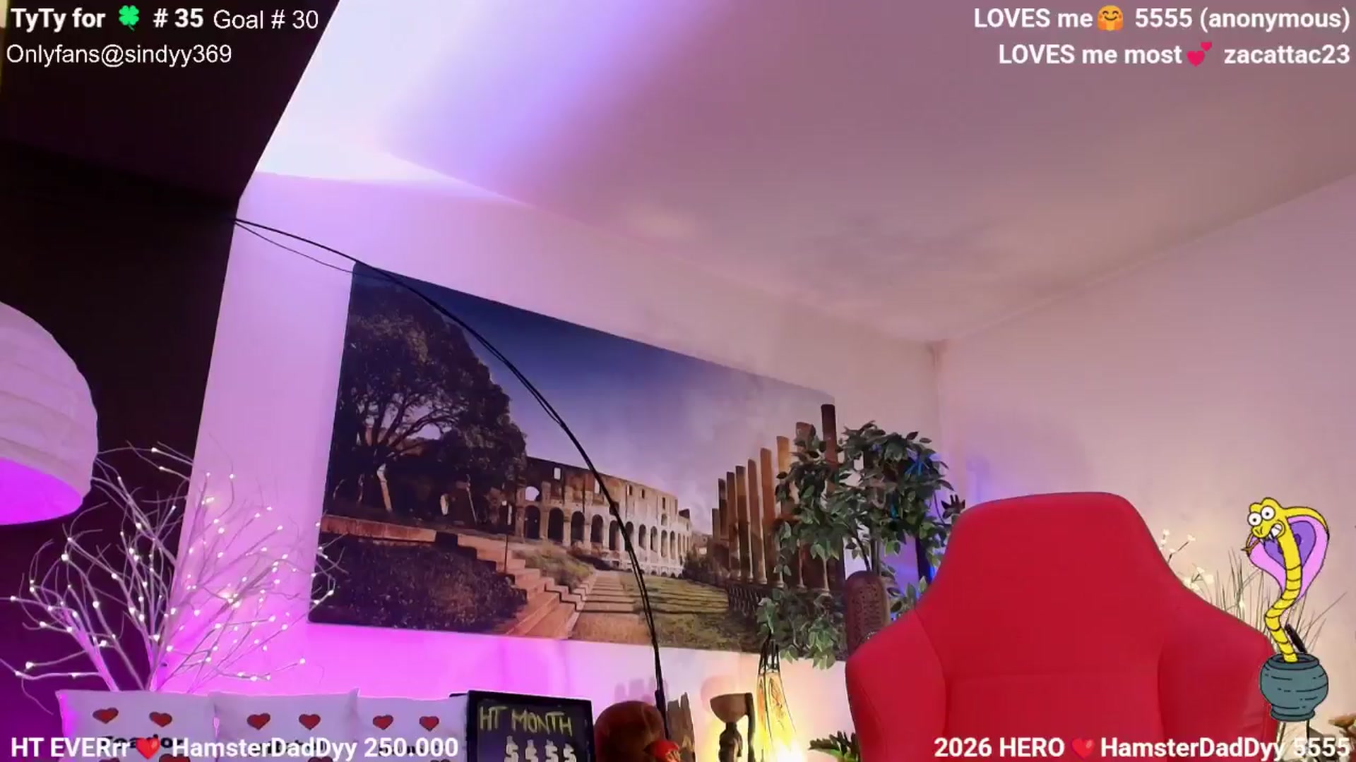 Gallery image thumbnail from SINdyy's myfreecams stream on, 01/17/2026, 24:40 image 8 of 20