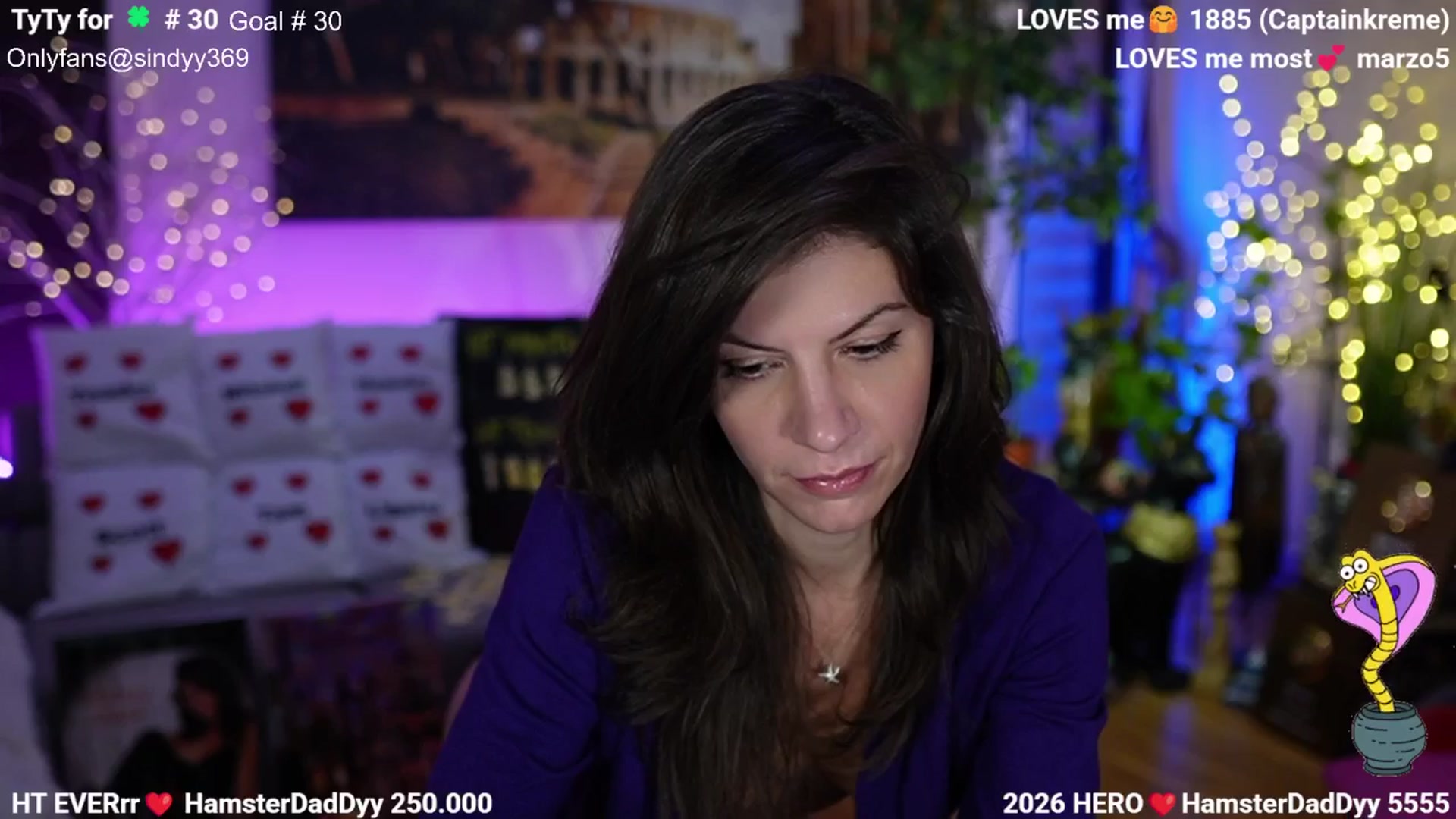 Gallery image thumbnail from SINdyy's myfreecams stream on, 01/18/2026, 20:58 image 13 of 20